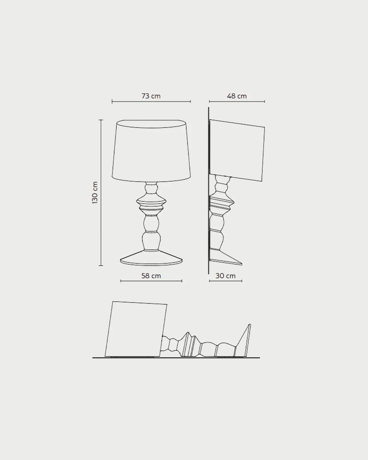 Alibabig Outdoor Floor/Wall Lamp - Image 3