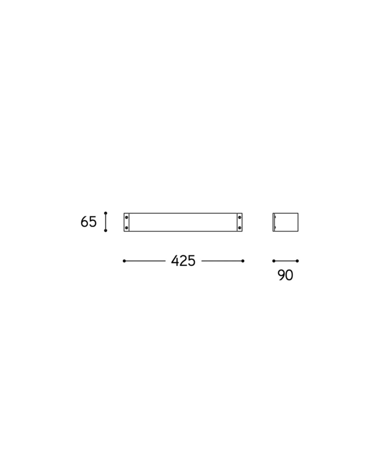 Allegro Rectangle Wall Light - Image 2