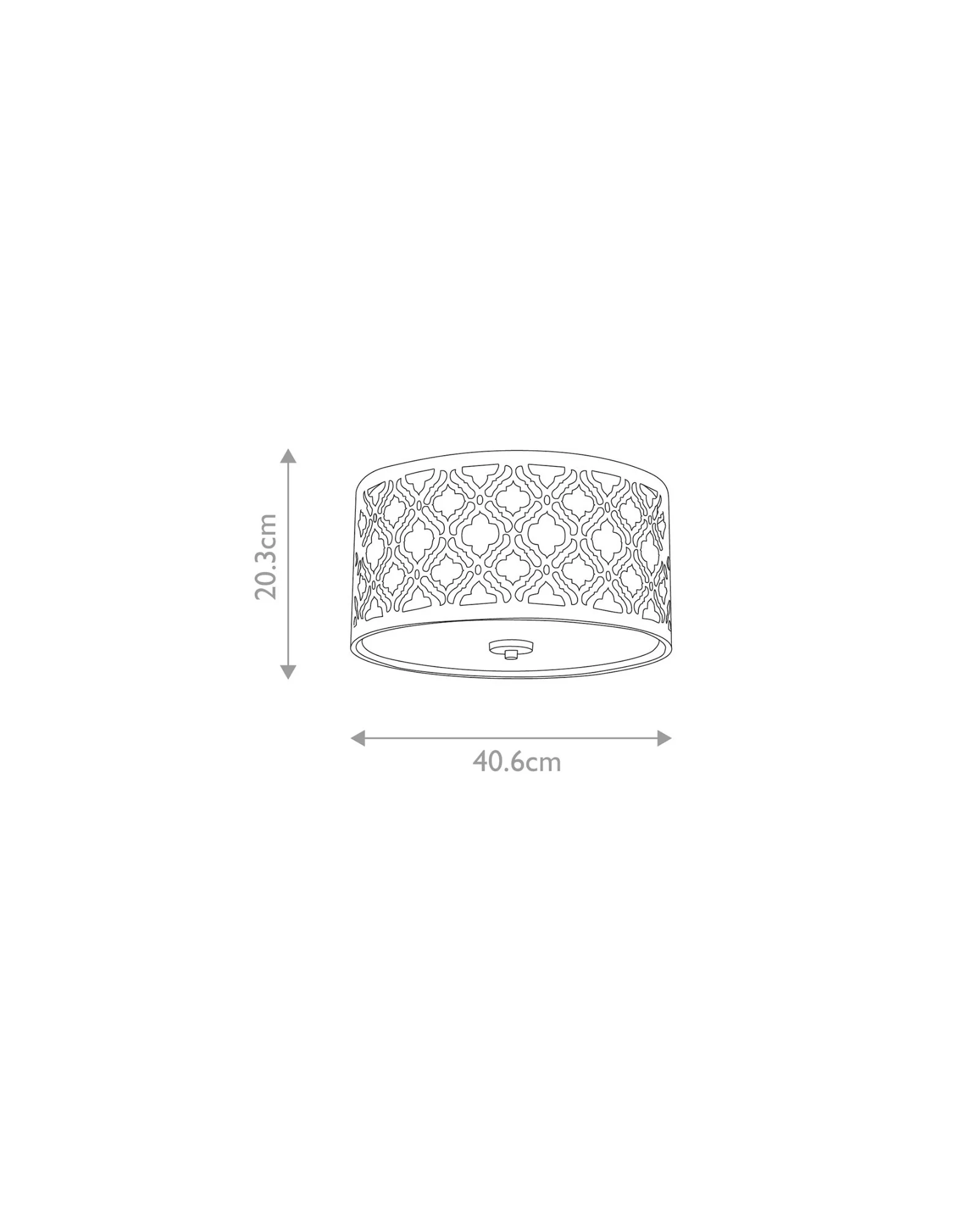 Arabella 2lt Ceiling Light - Image 5