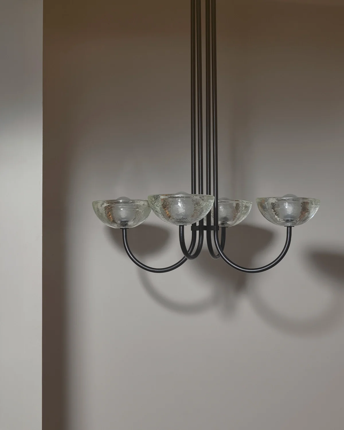 Aurelia Narrow Chandelier, Cast Glass - Image 8