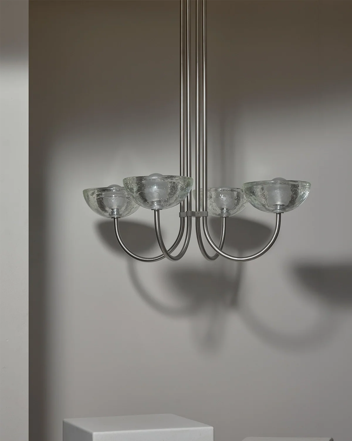 Aurelia Quad Chandelier, Cast Glass - Image 6