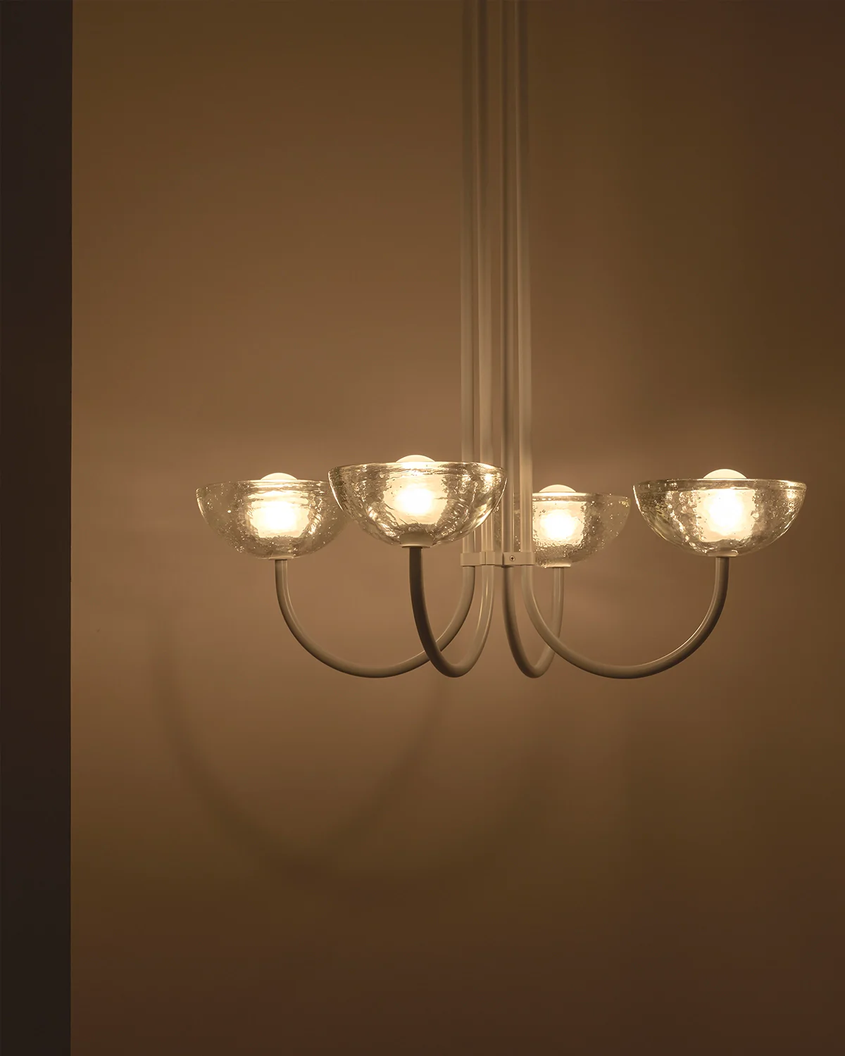 Aurelia Quad Chandelier, Cast Glass - Image 8