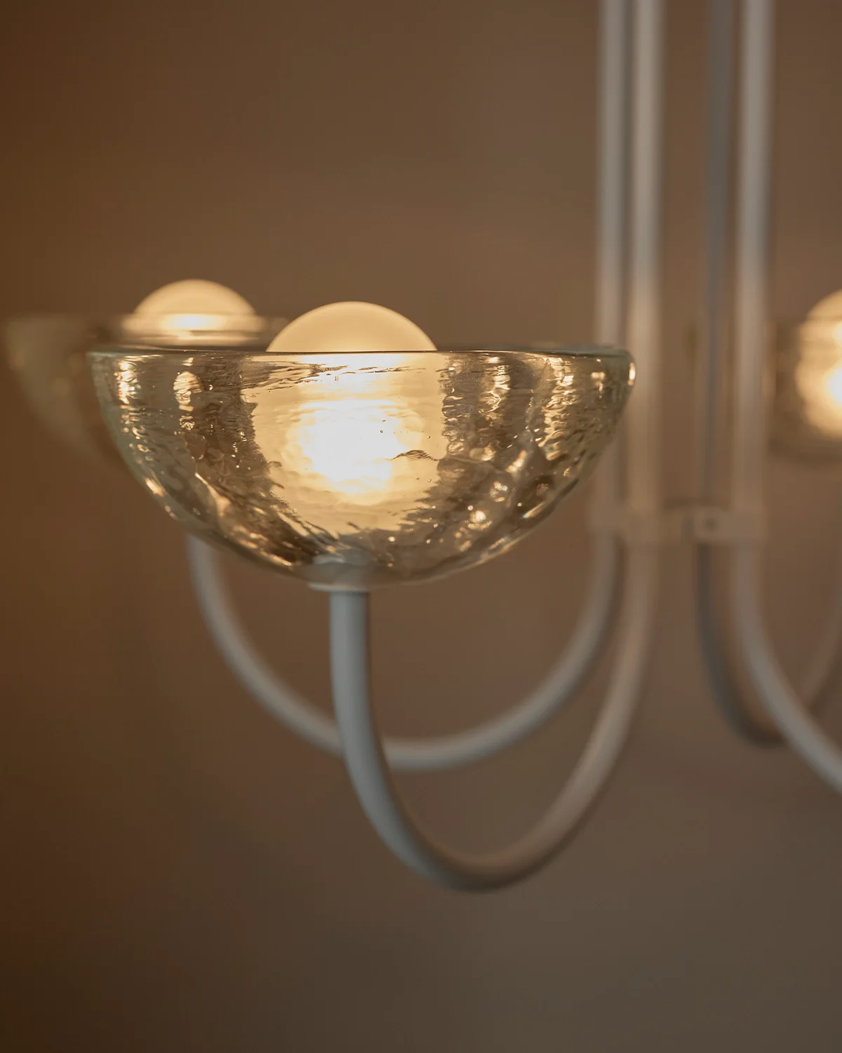 Aurelia Quad Chandelier, Cast Glass - Image 9