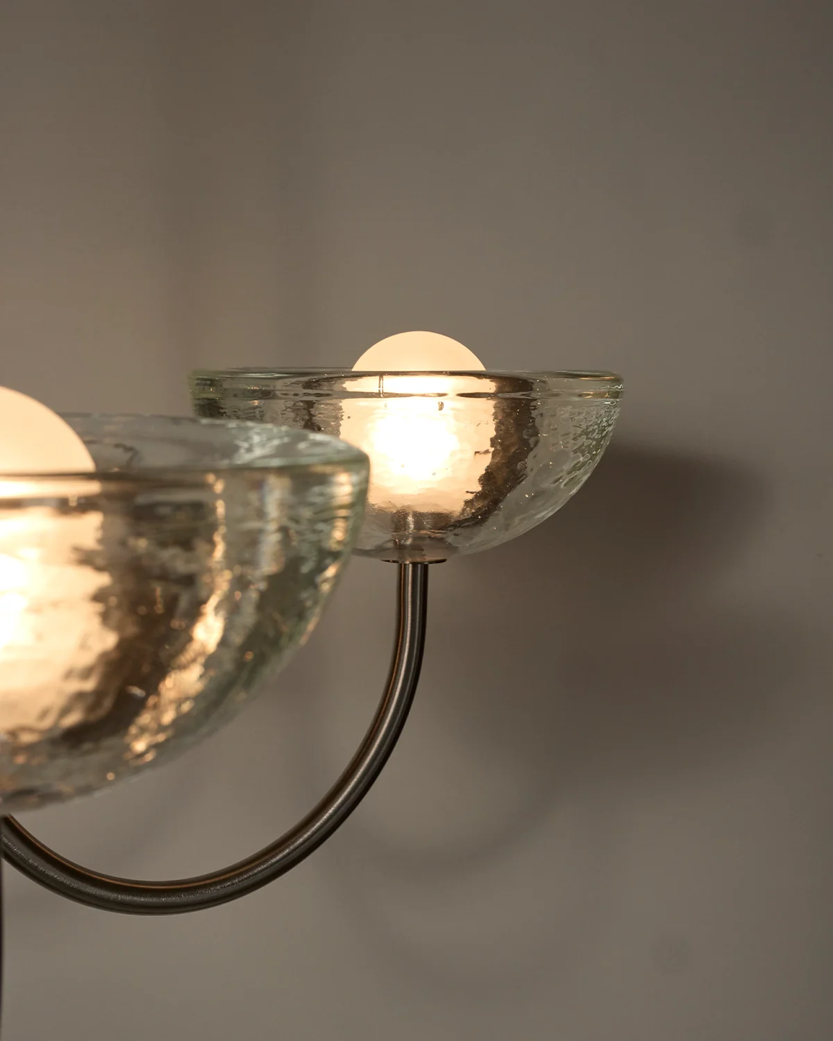 Aurelia Triple Chandelier, Cast Glass - Image 6