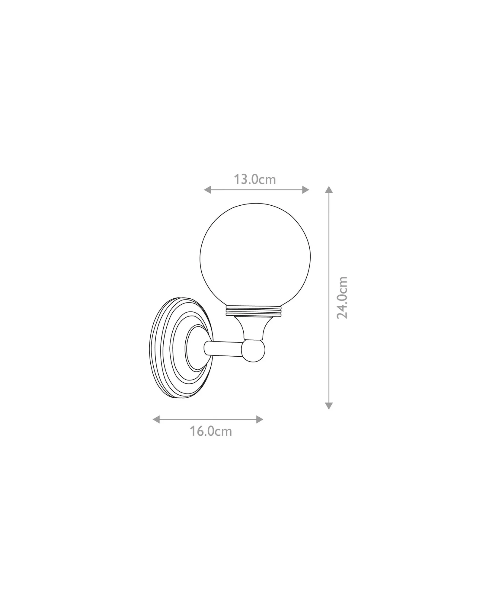 Austen Orb Wall Light - Image 5