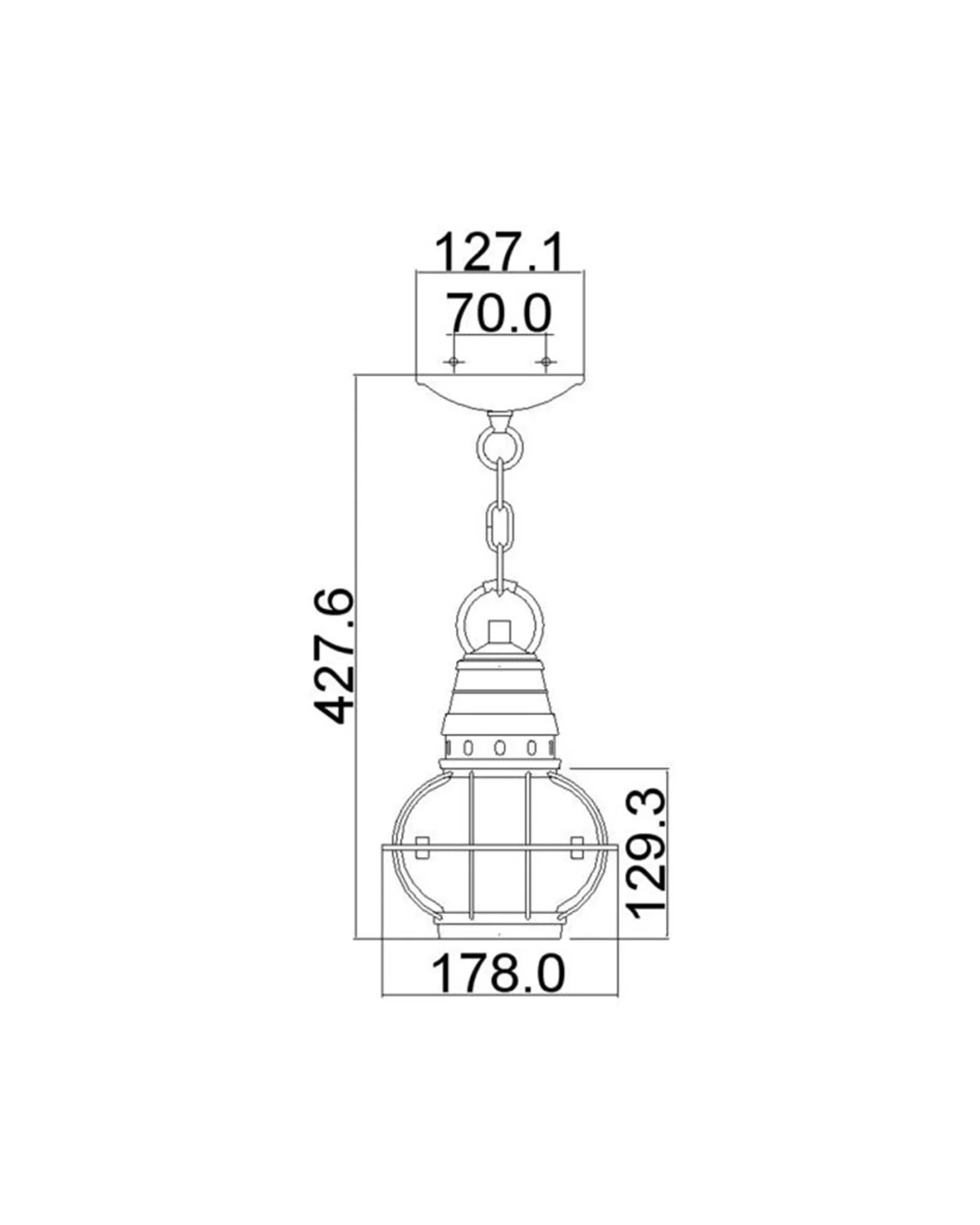 Bridge Point Pendant Light - Image 3
