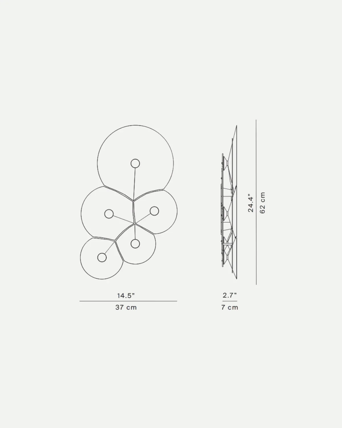Bulbullia Wall/Ceiling Light - Image 9