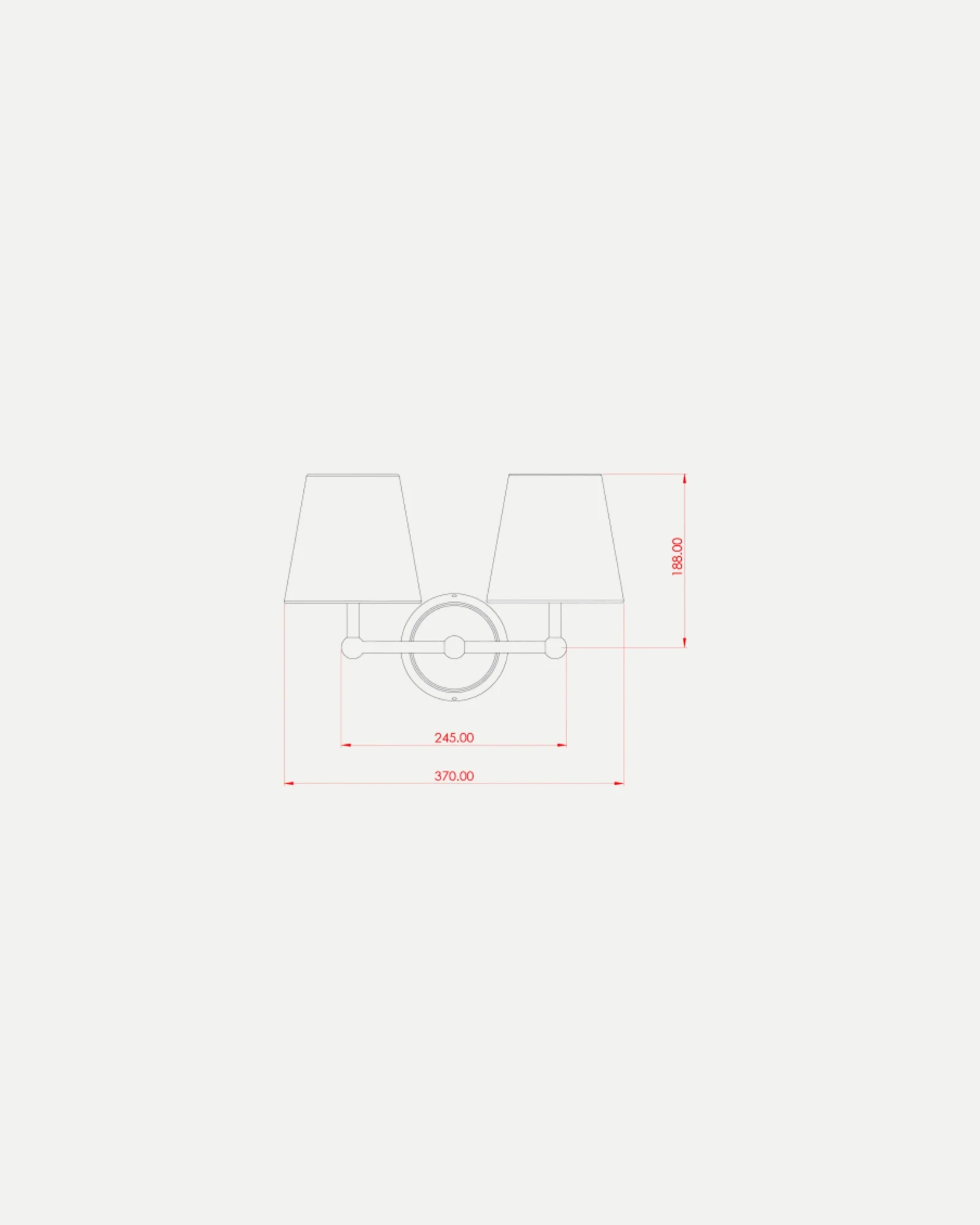 Busan 2lt Wall Light - Image 13