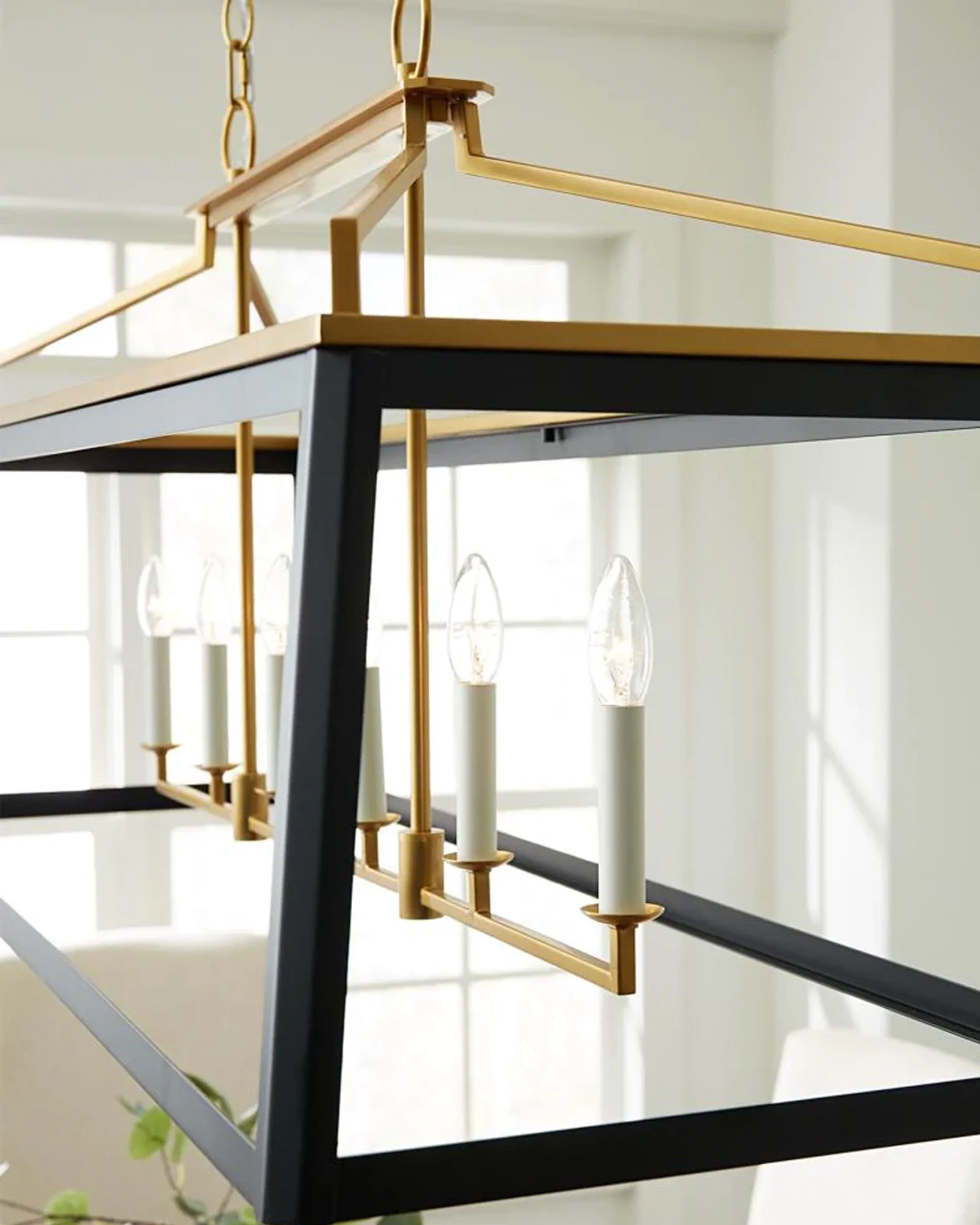 Carlow 6lt Linear Chandelier - Image 2