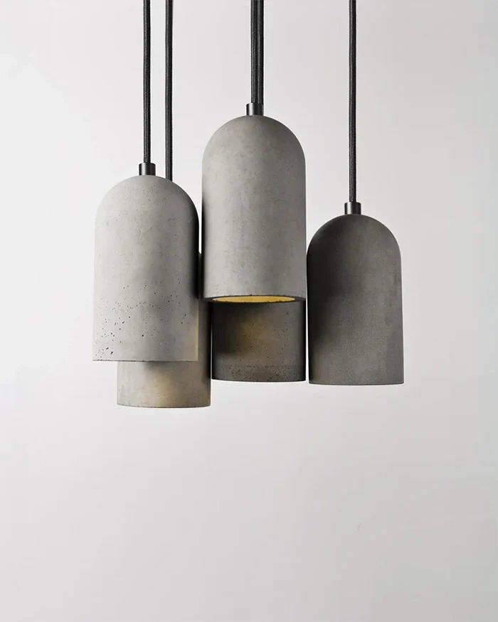 Concrete U Pendant Light - Image 2