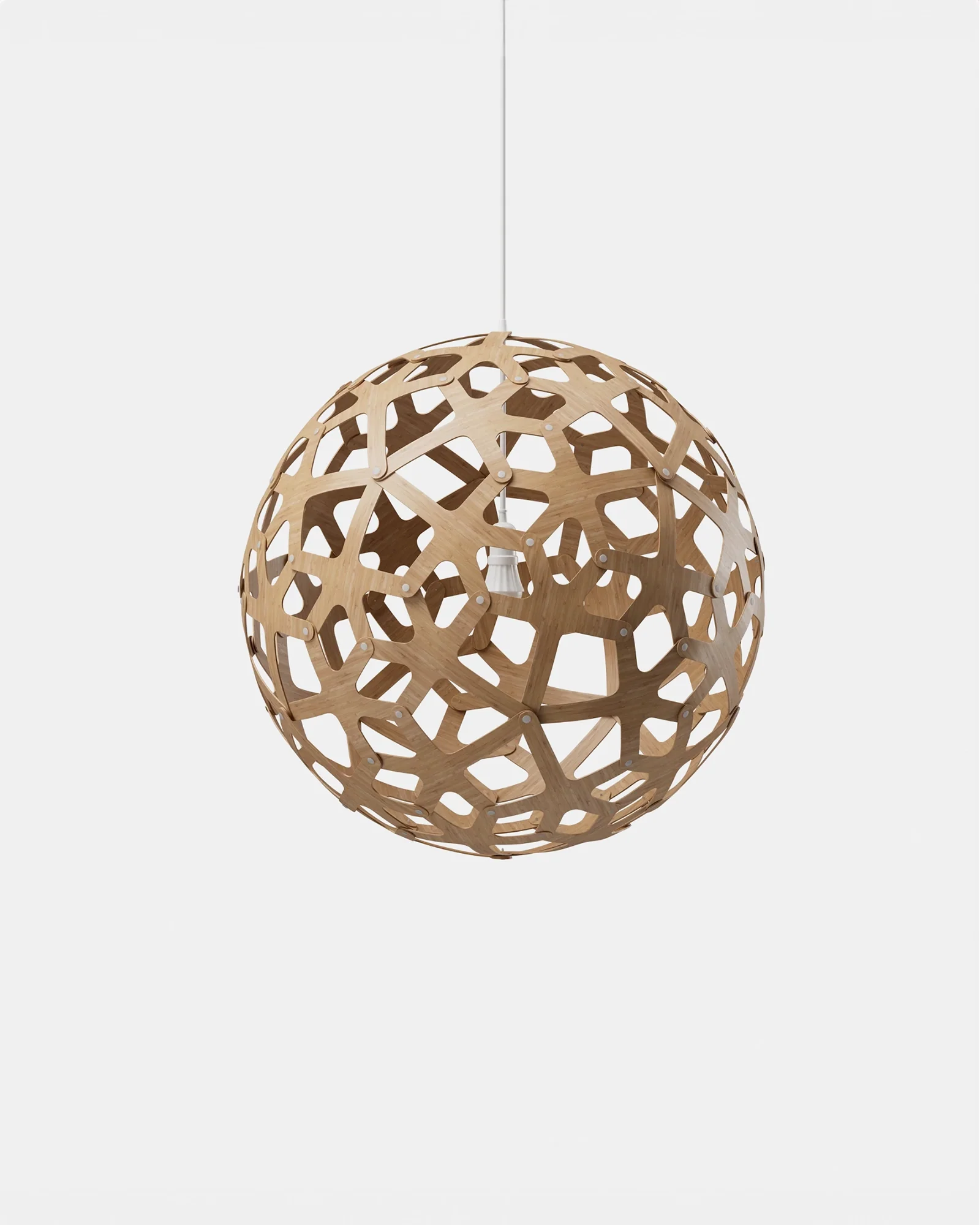 Coral Bamboo Pendant Light - Image 8