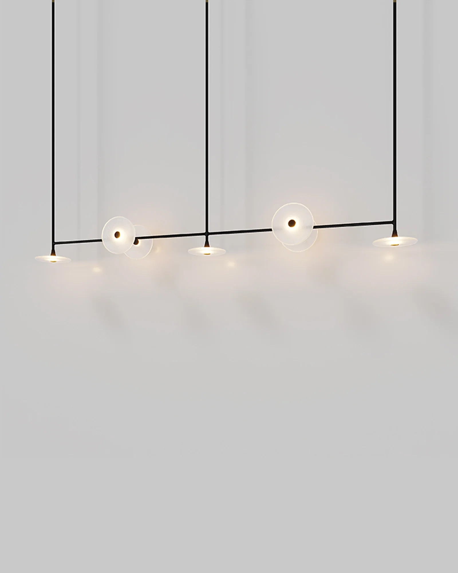 Coral Linear Rod 7lt Pendant Light - Image 6
