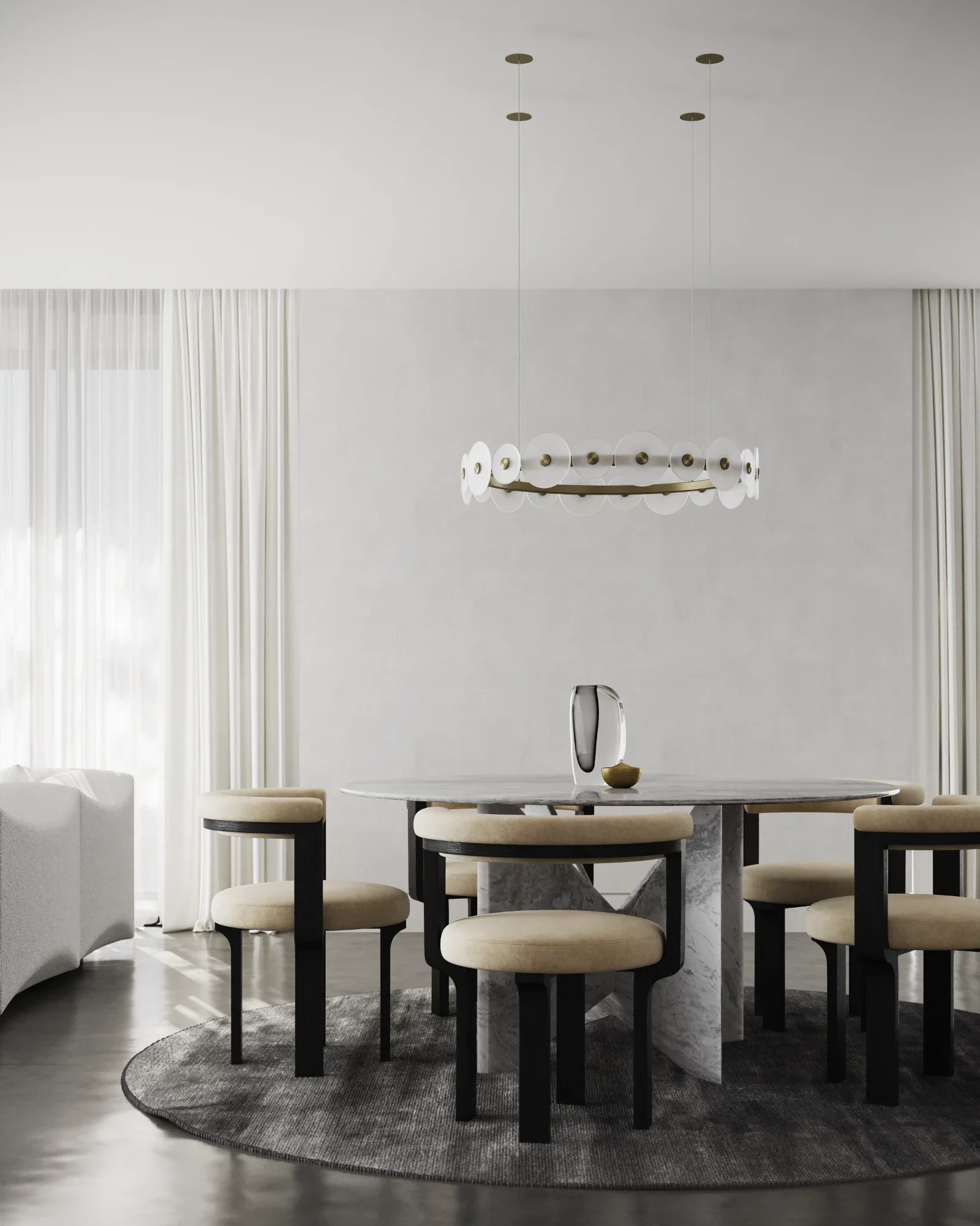 Coral Ring 20lt Pendant Light - Image 2