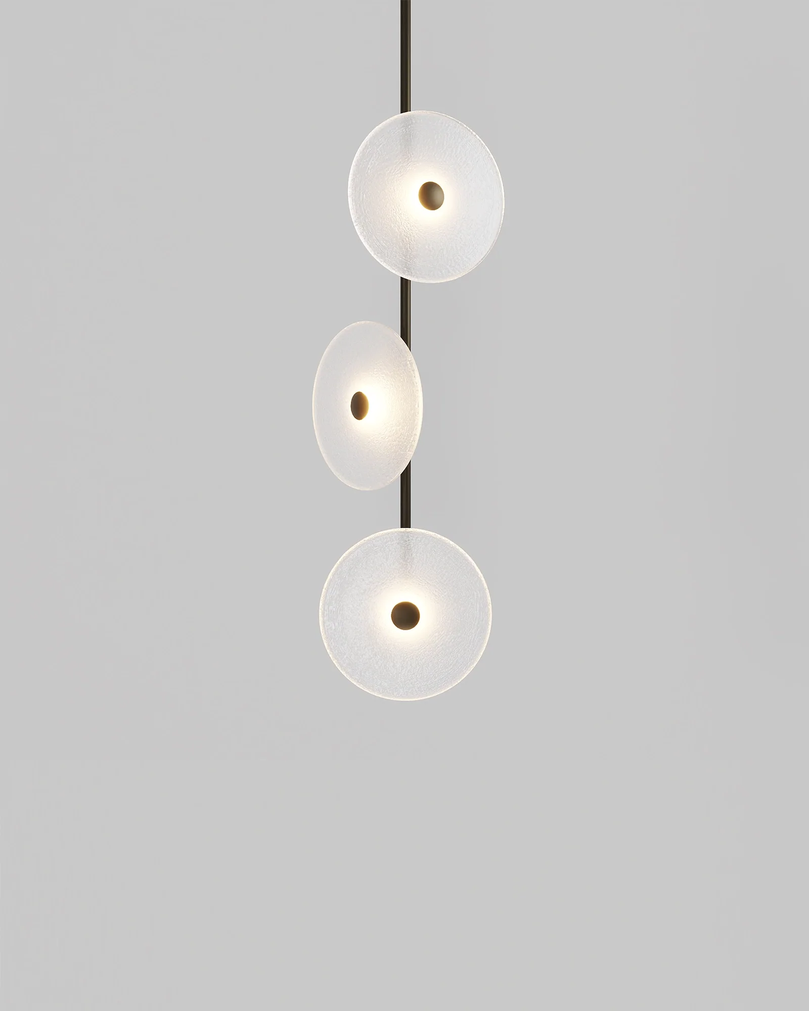 Coral Trio Off Centered Pendant Light - Image 7