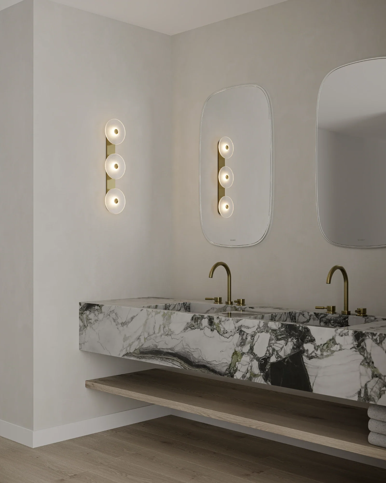 Coral Trio Wall Light