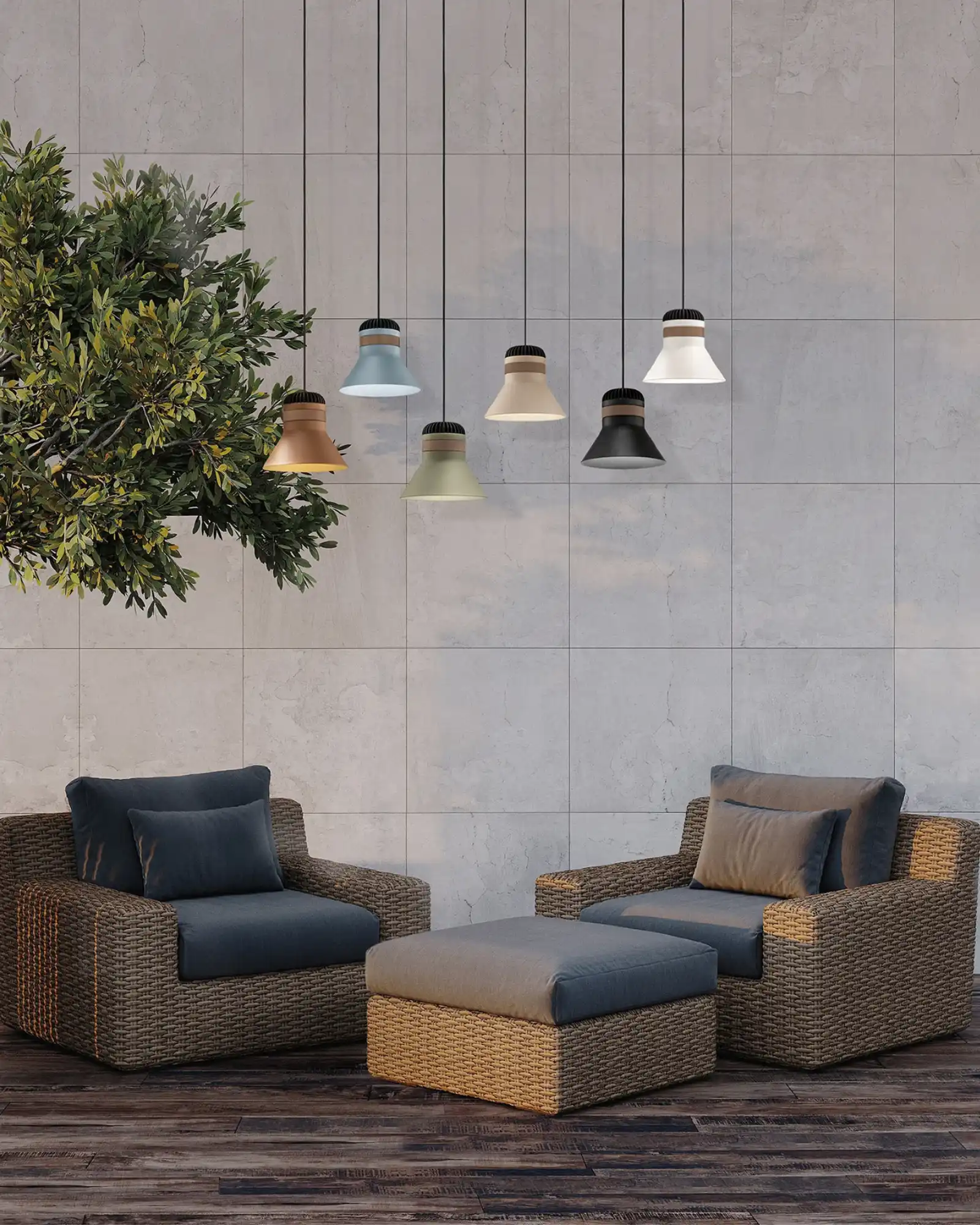 Cordea Outdoor Pendant Light - Image 3