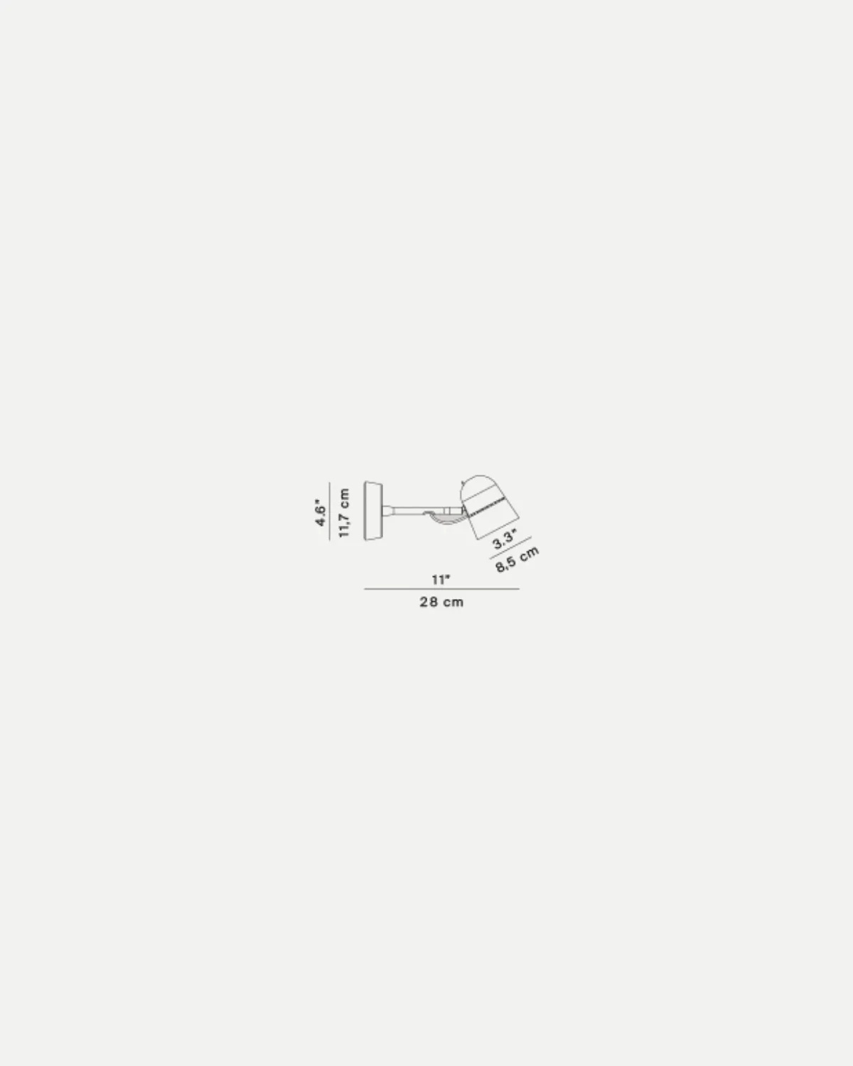 Counterbalance Spot Ceiling/Wall Light - Image 4