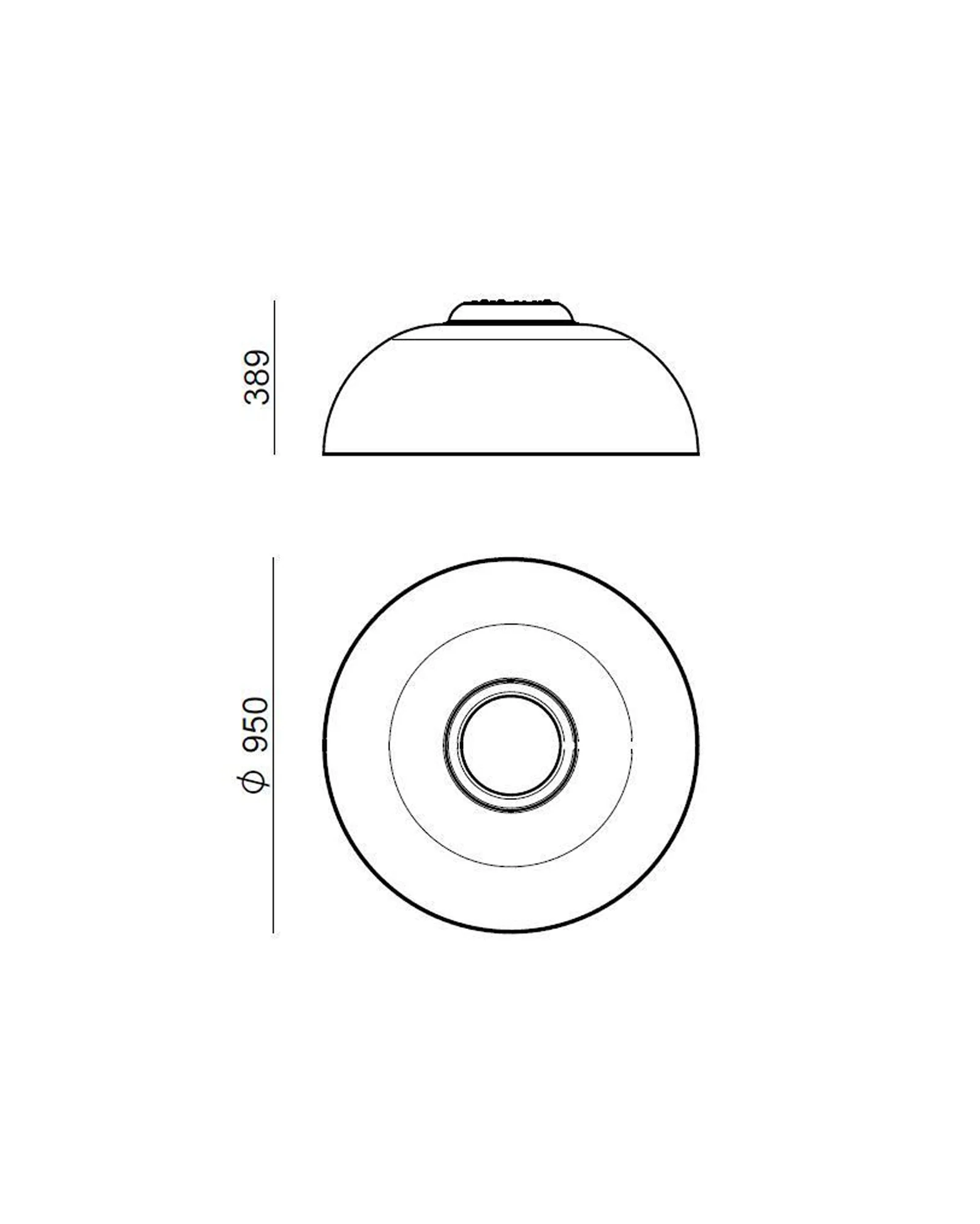 Demì Ceiling Light - Image 6