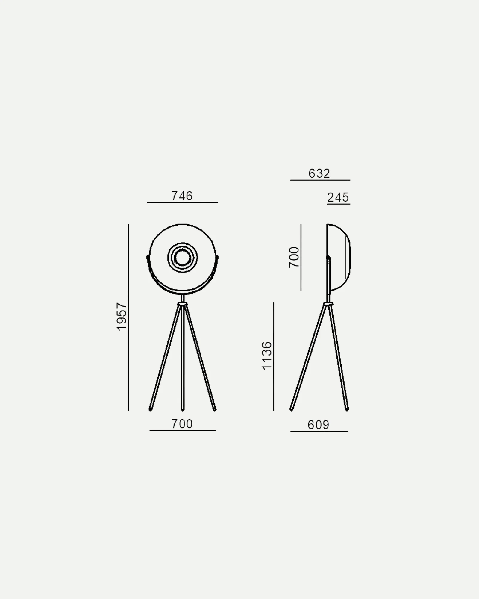 Demì Moon Floor Lamp - Image 10