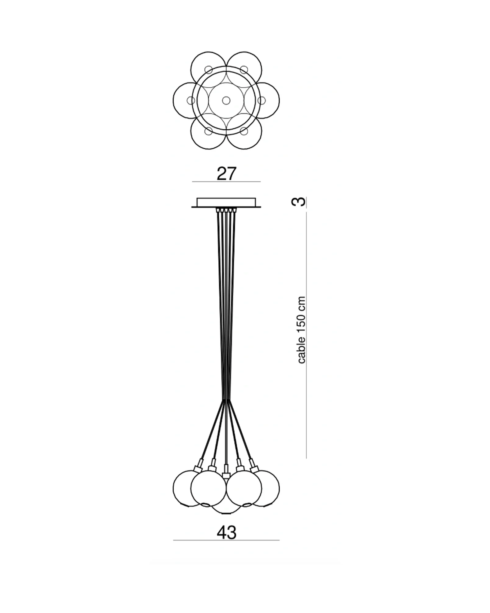 Eclisse 7lt Pendant Light - Image 4