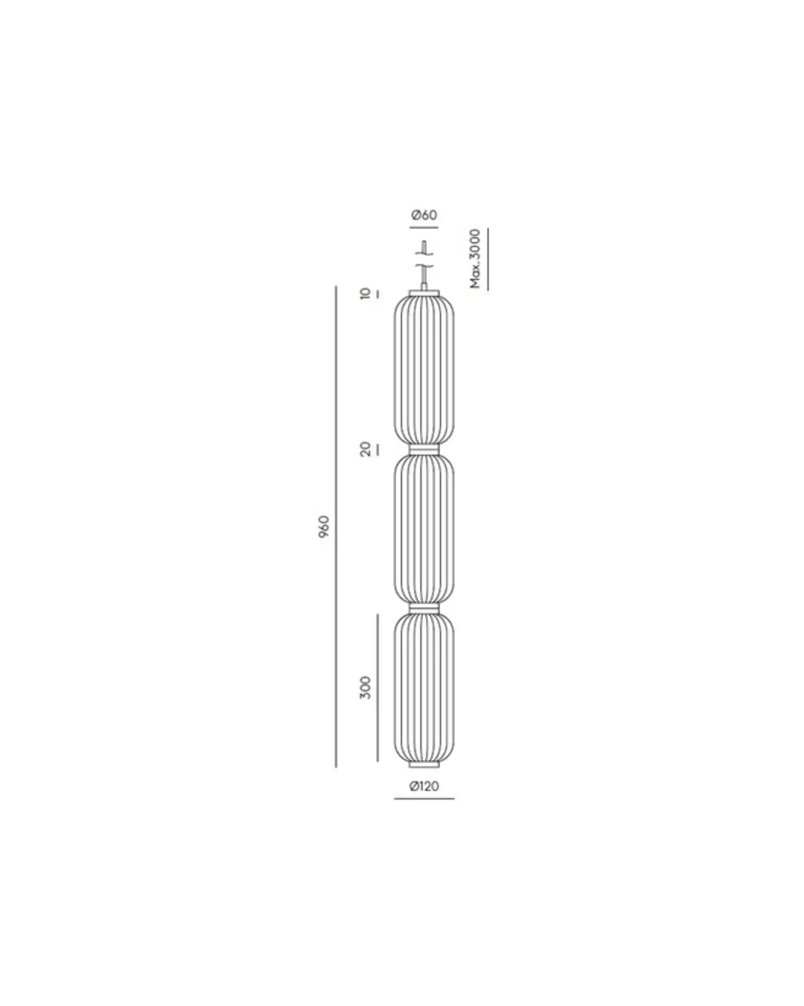 Elma Linear Pendant Light - Image 4