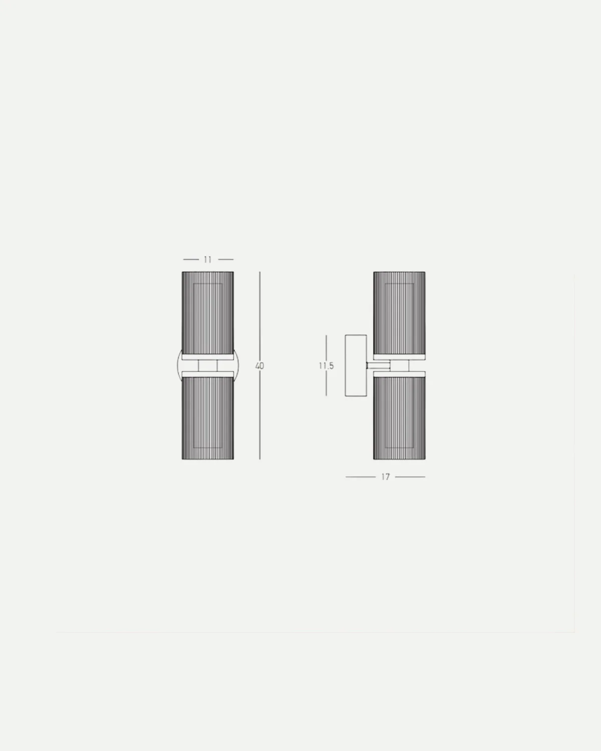 Eos Double Wall Light - Image 3