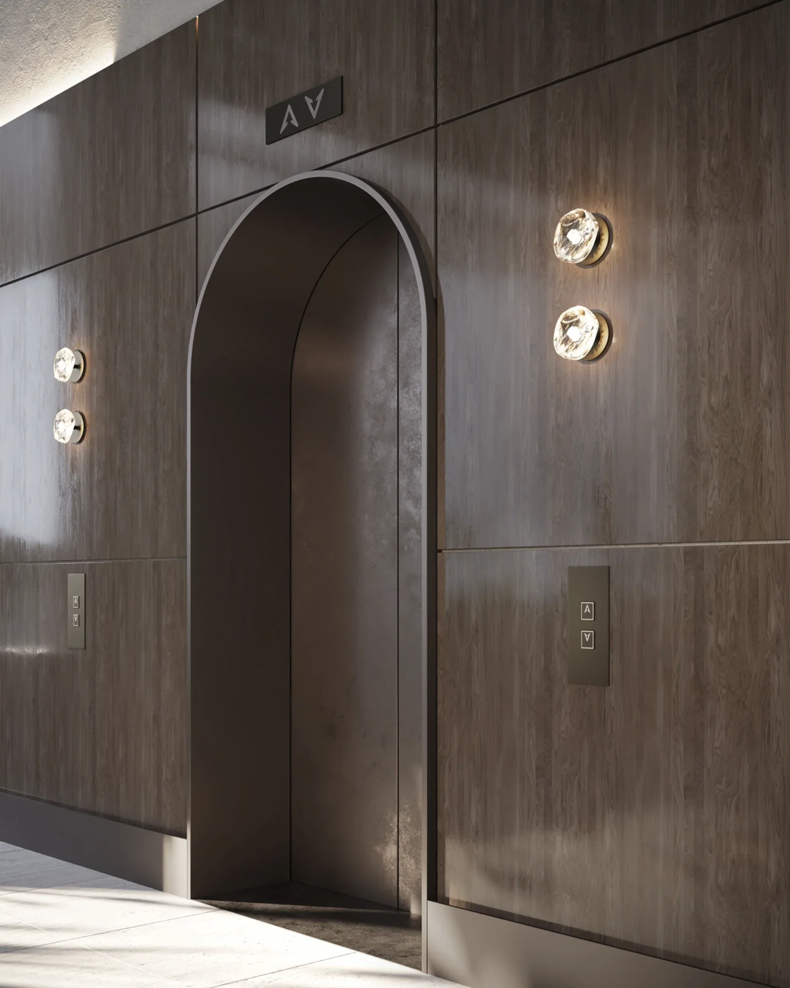 Flo Round Wall Light