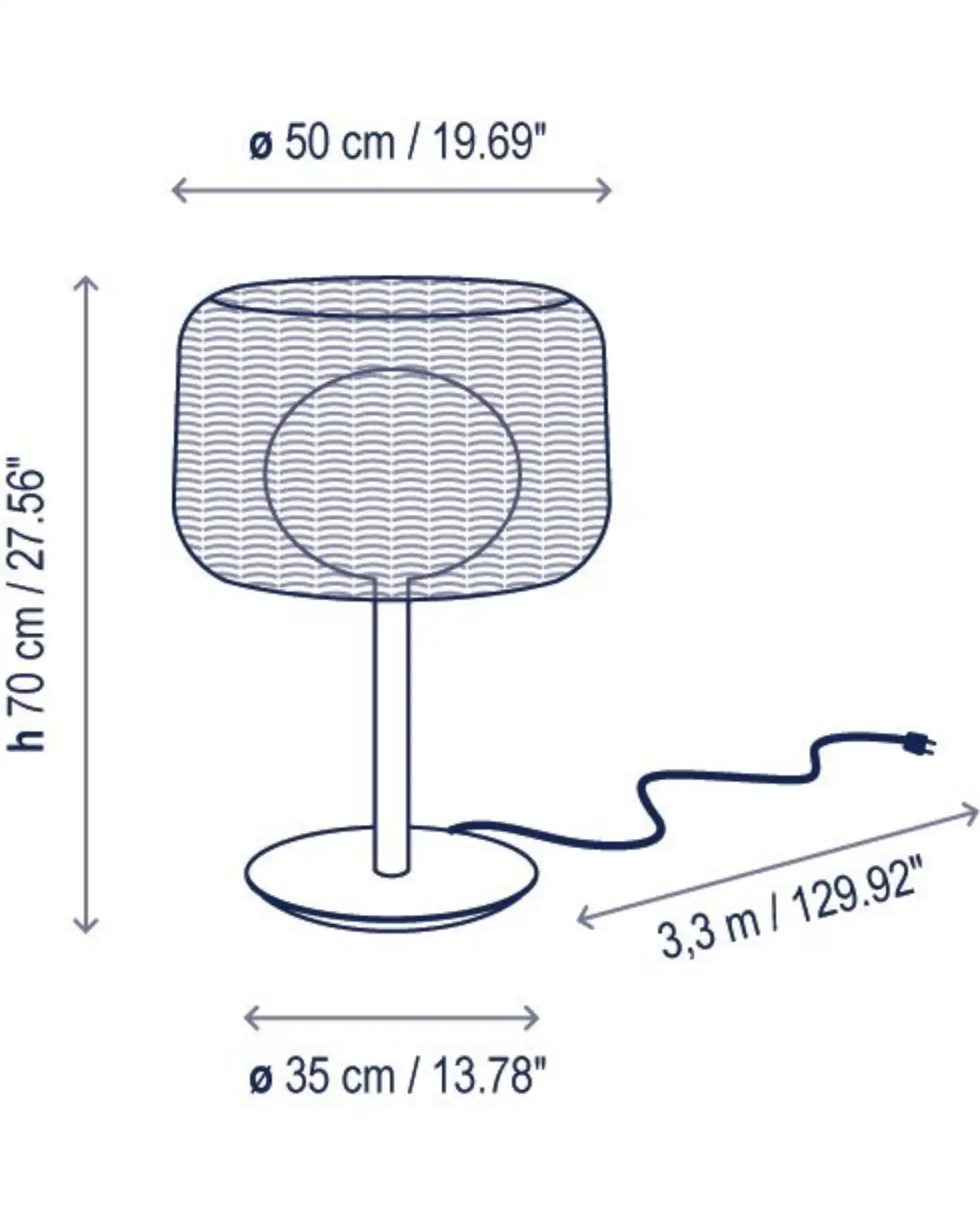 Fora Outdoor Table Lamp - Image 4