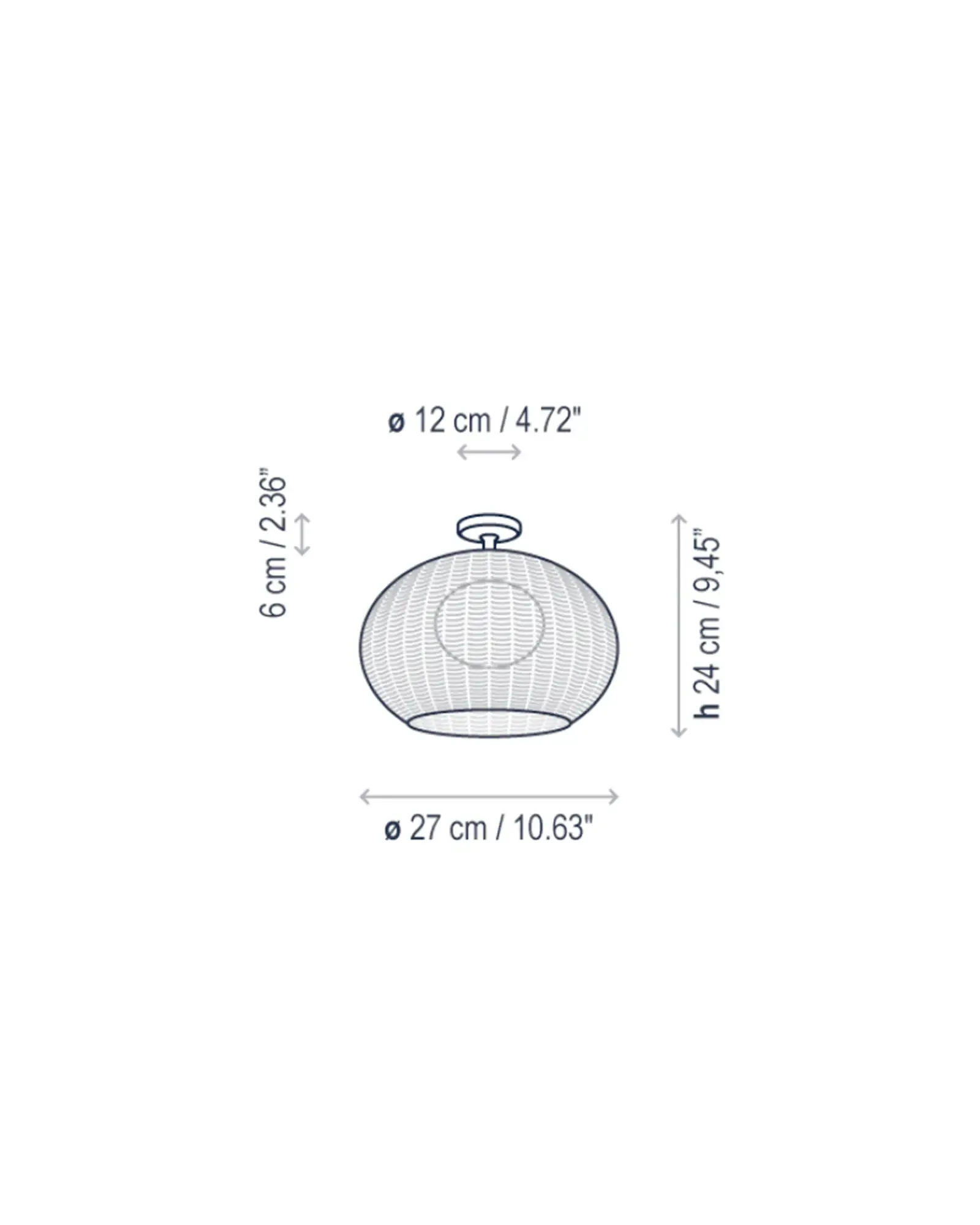 Garota Outdoor Ceiling Light - Image 6