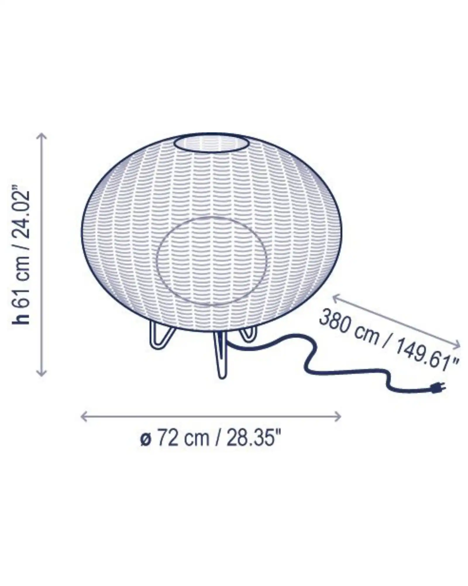 Garota Outdoor Table Lamp - Image 6