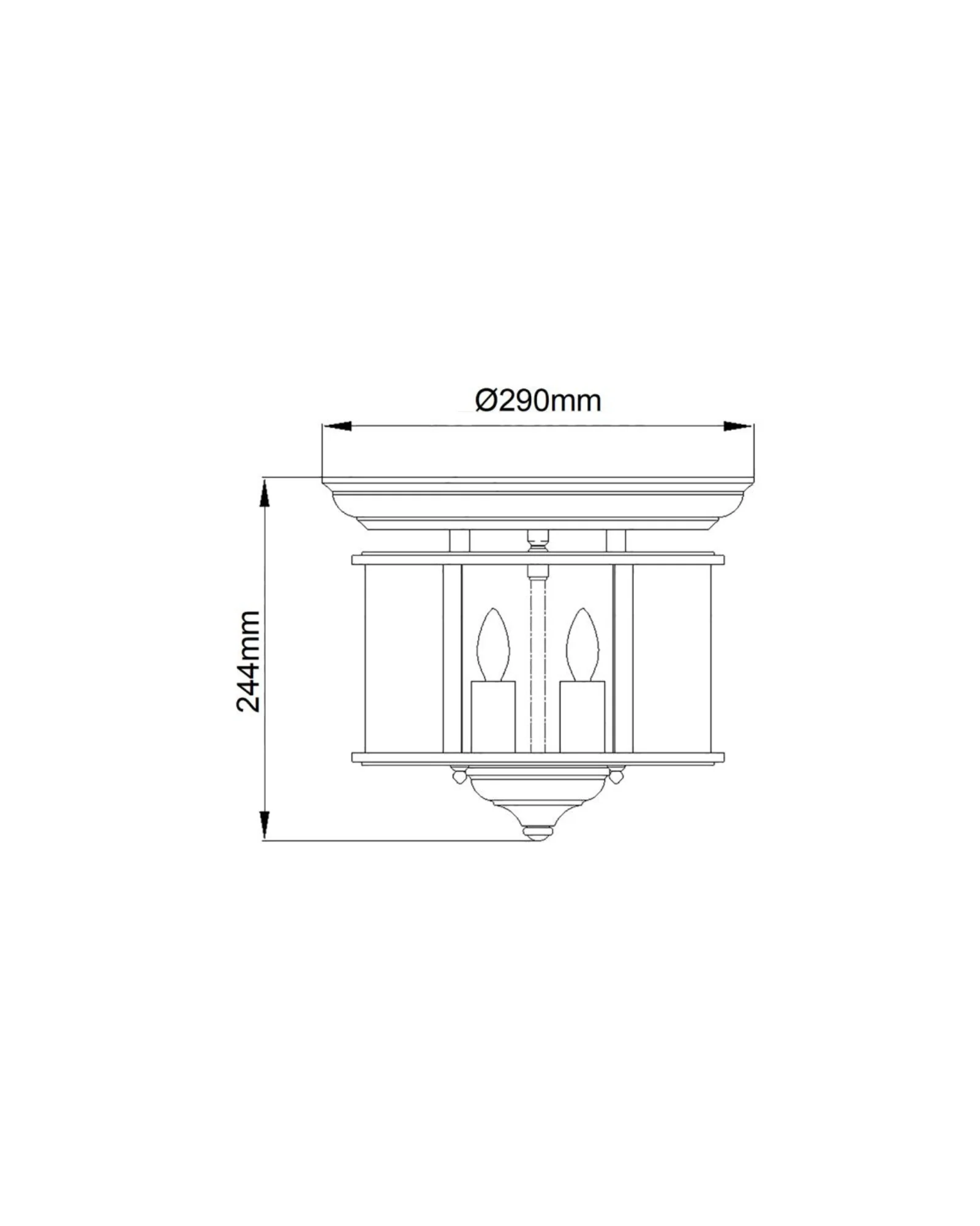 Gentry Ceiling Light - Image 13