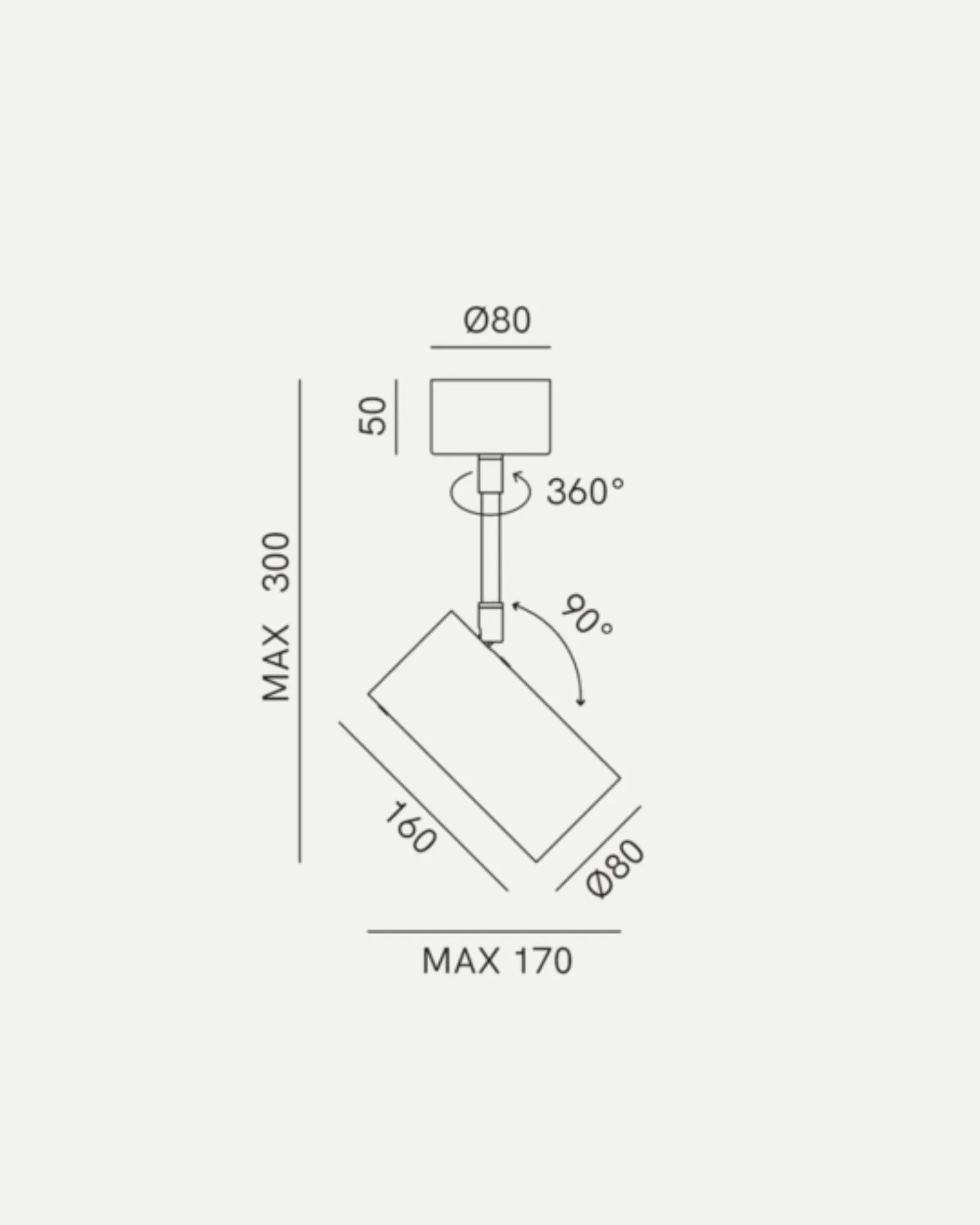 Girasoli Adjustable Ceiling Light - Image 5