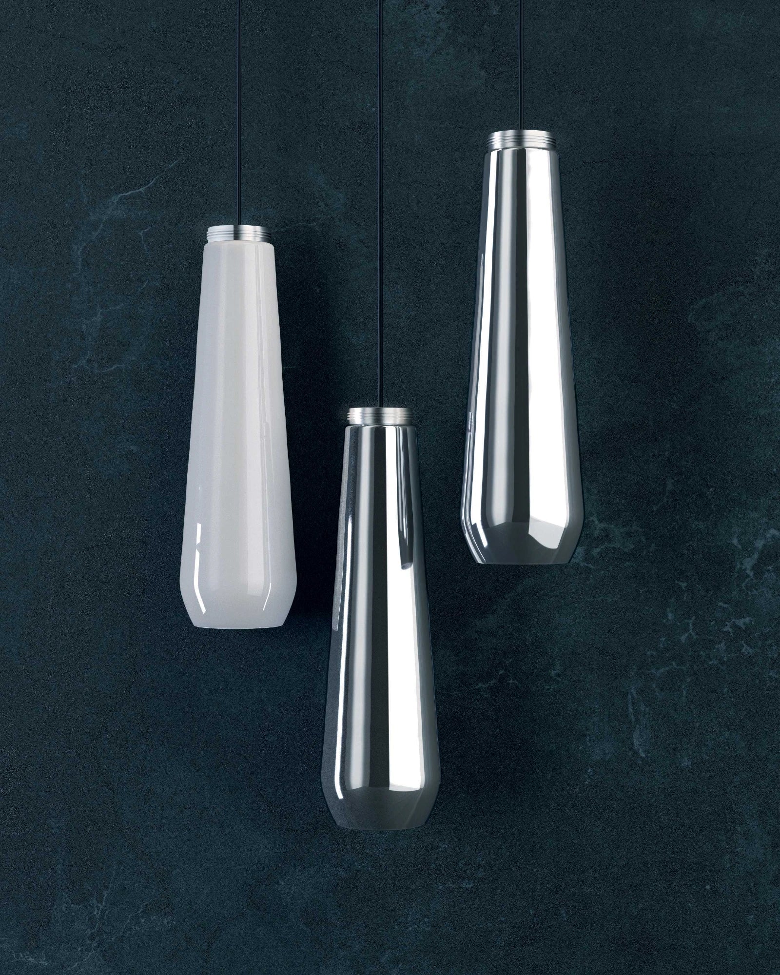 Glass Drop Pendant Light - Image 3