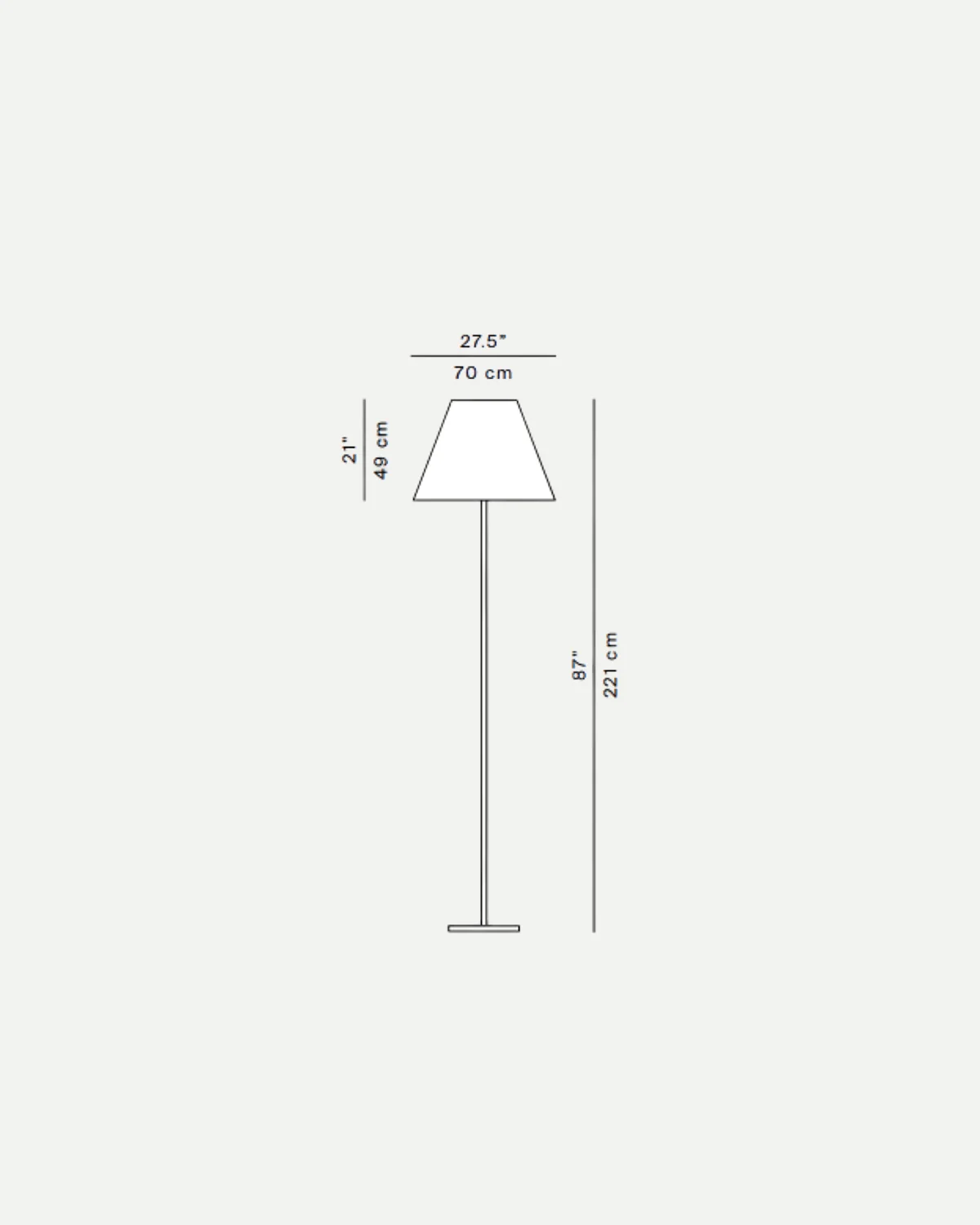 Grande Costanza Outdoor Floor Lamp - Image 3