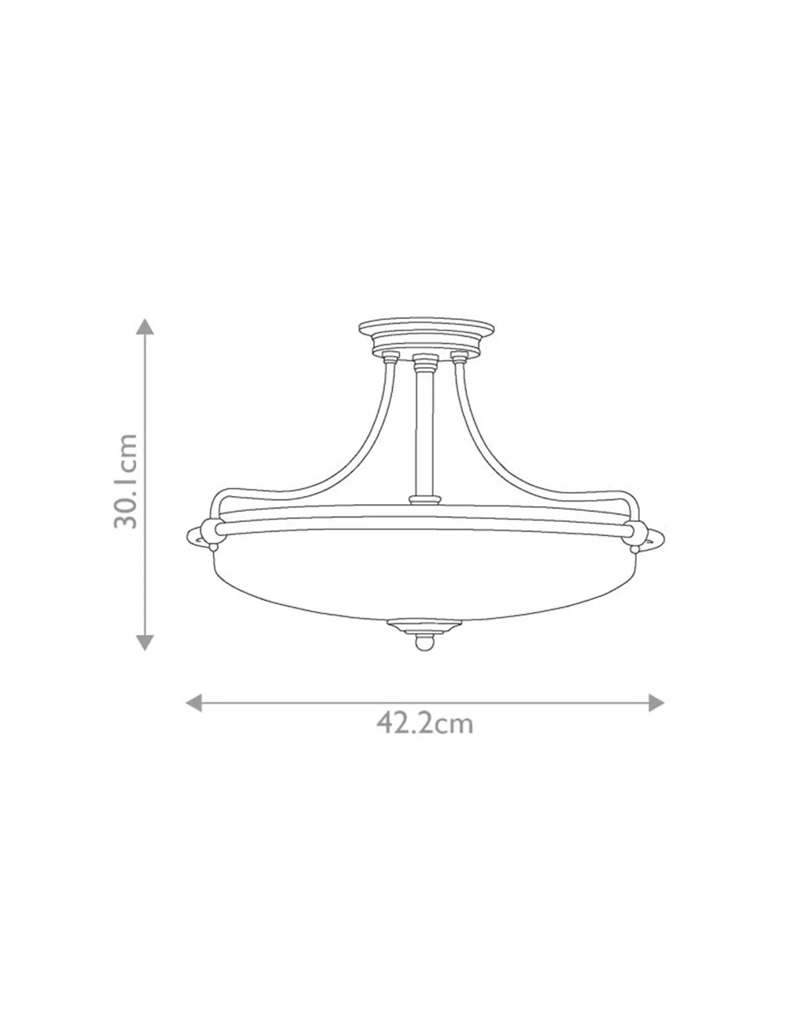 Griffin Ceiling Light - Image 3