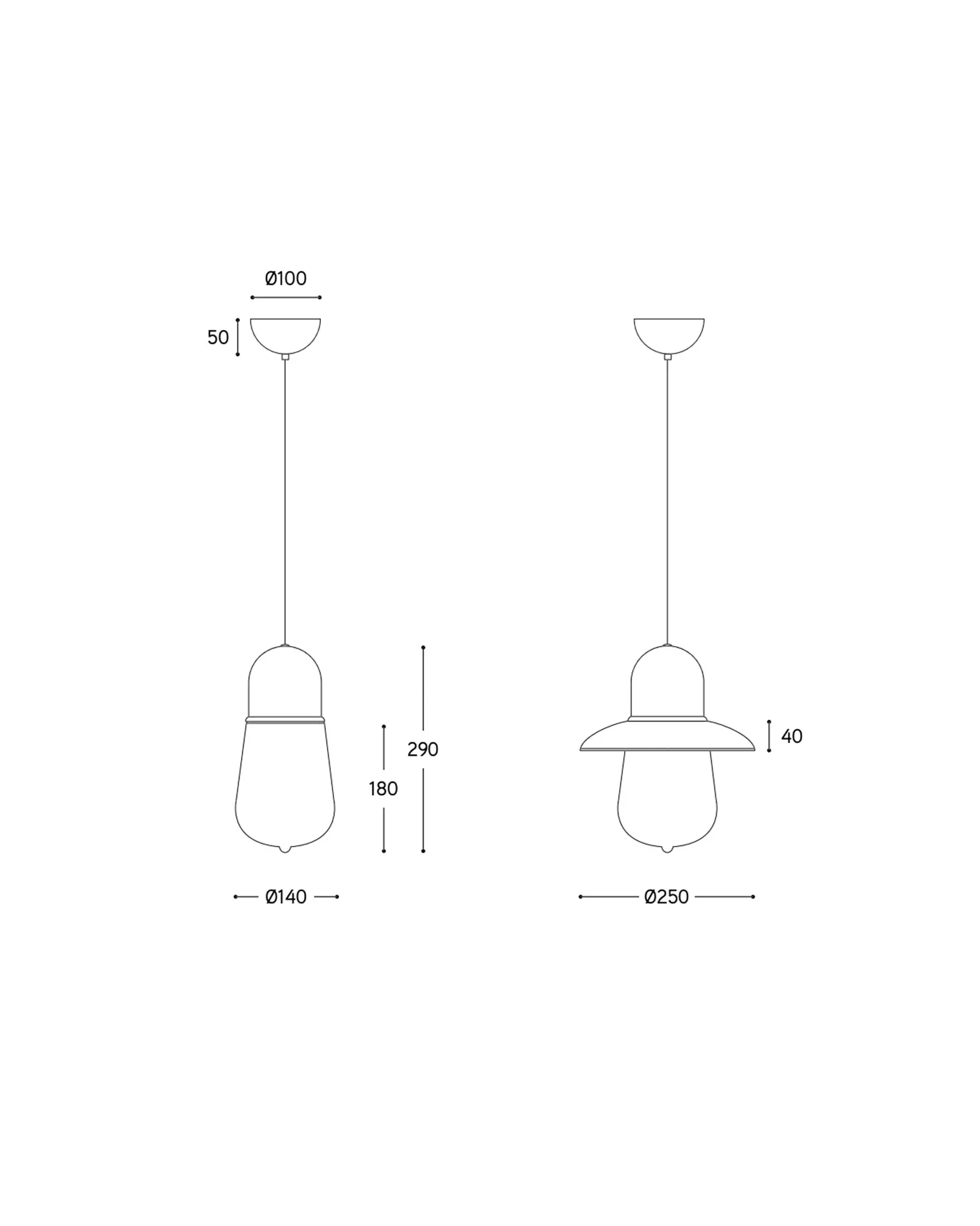 Guinguette Single Pendant Light - Image 3