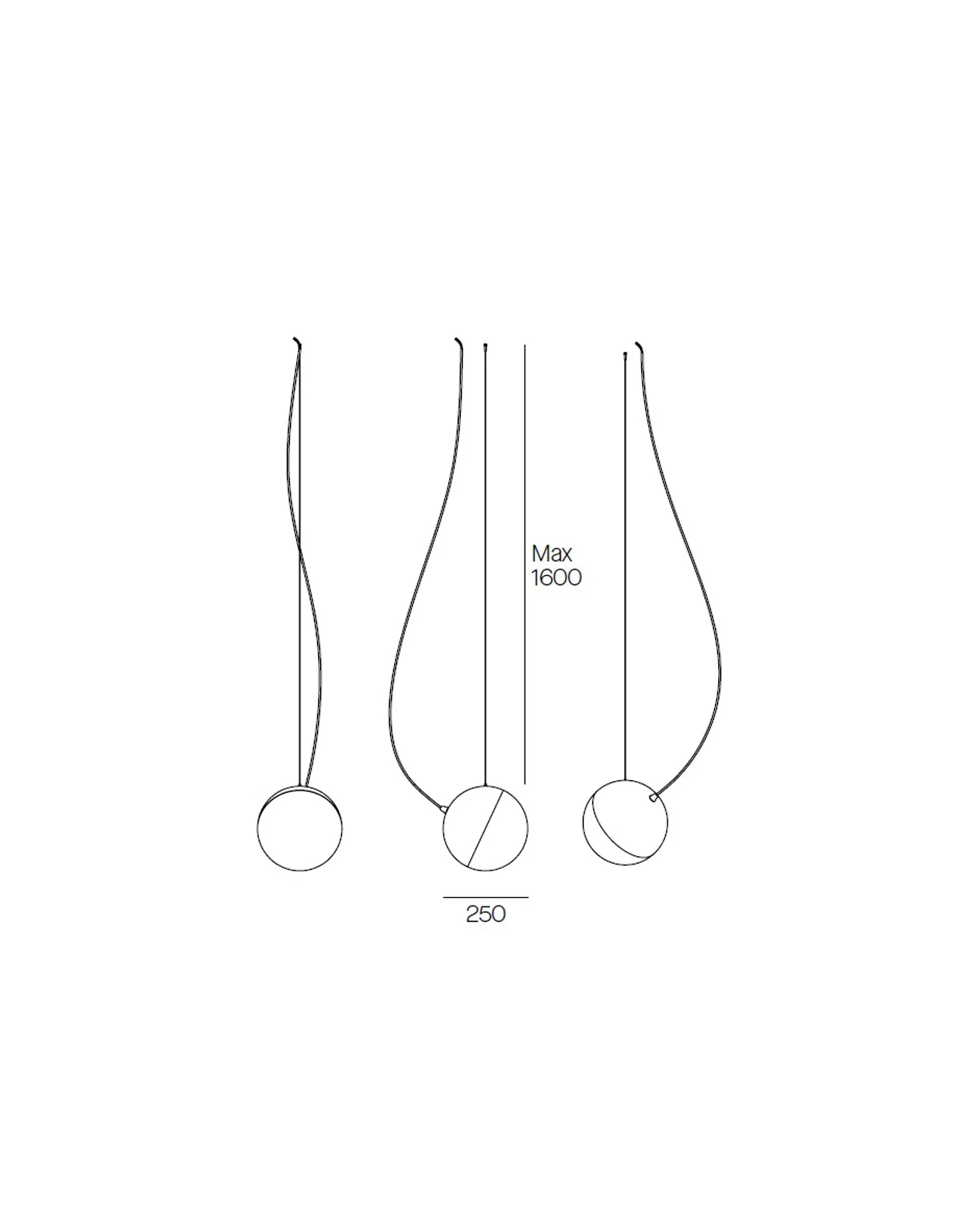 Half Pendant Light - Image 8