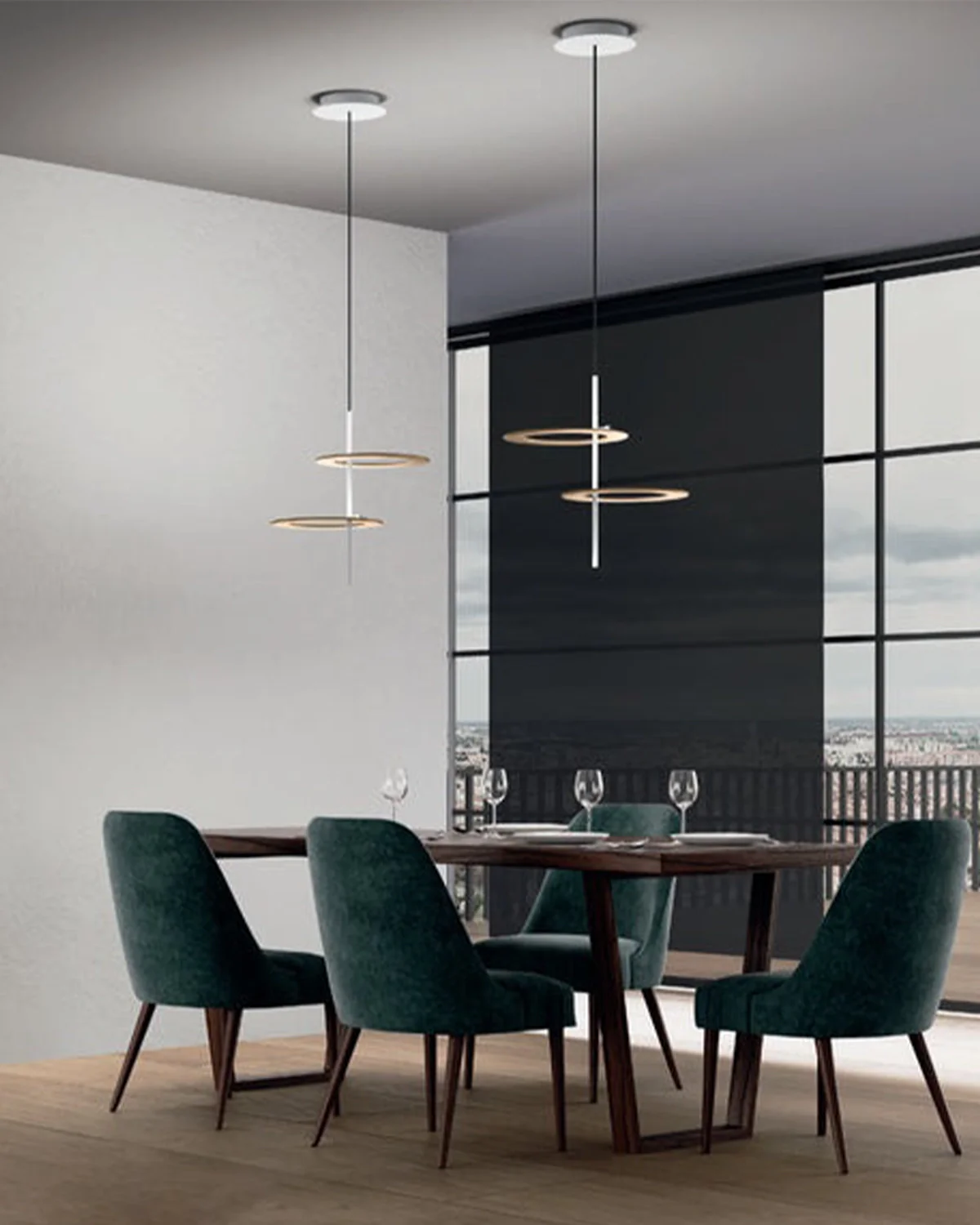 Hula Hoop Pendant Light - Image 2
