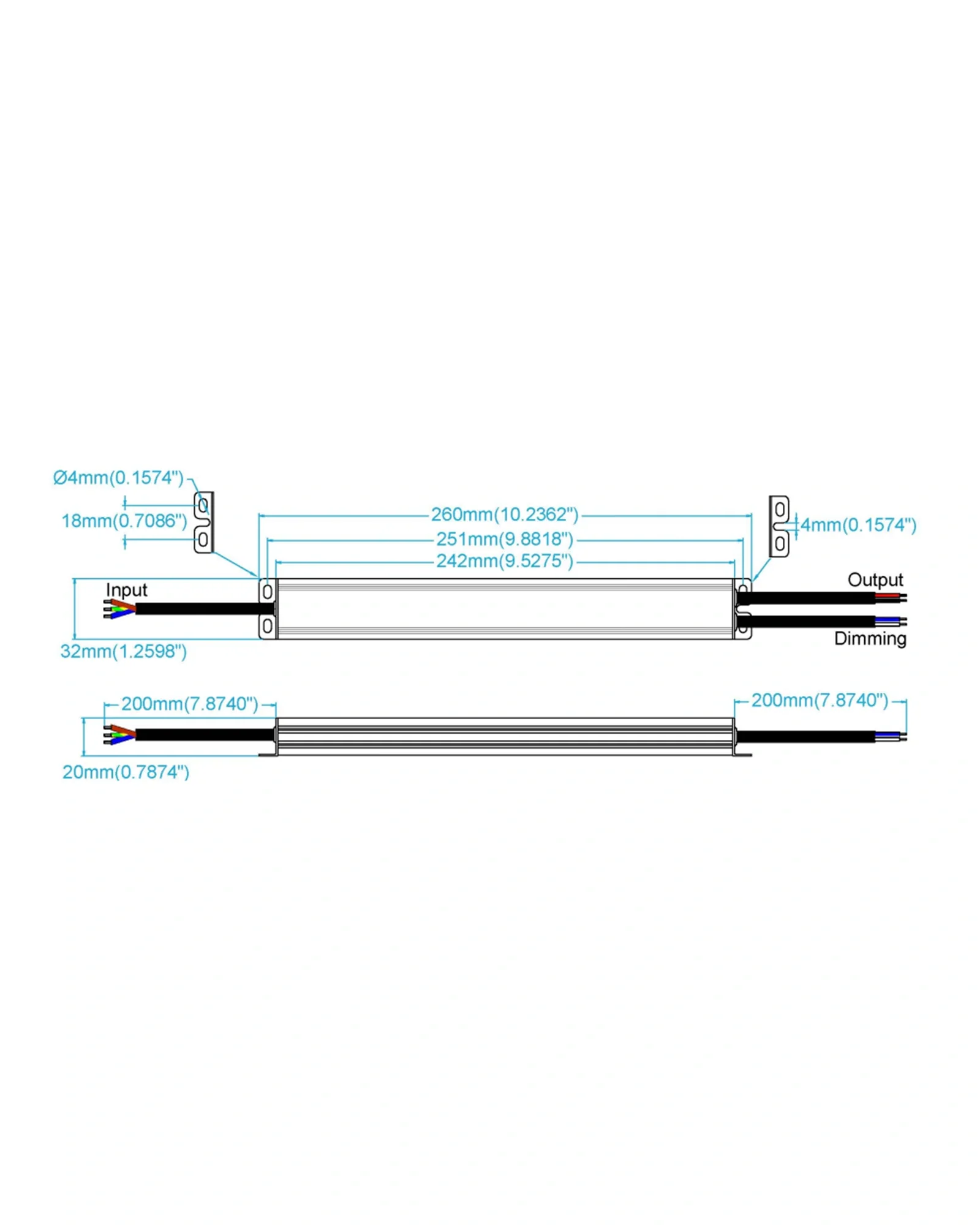Indoor LED Strip Dimmable Driver (12V-30W) - Image 2