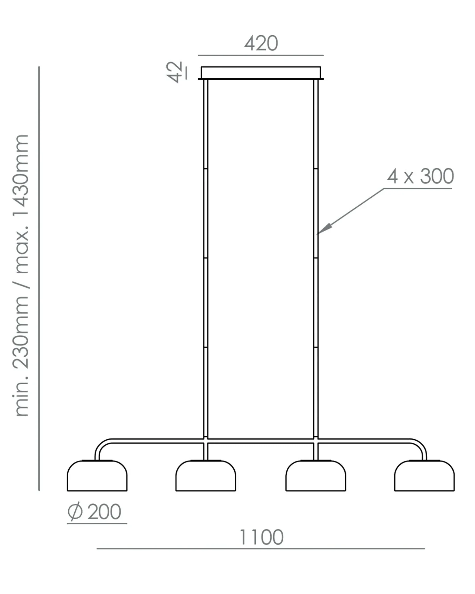 Ipon Linear Pendant Light - Image 4