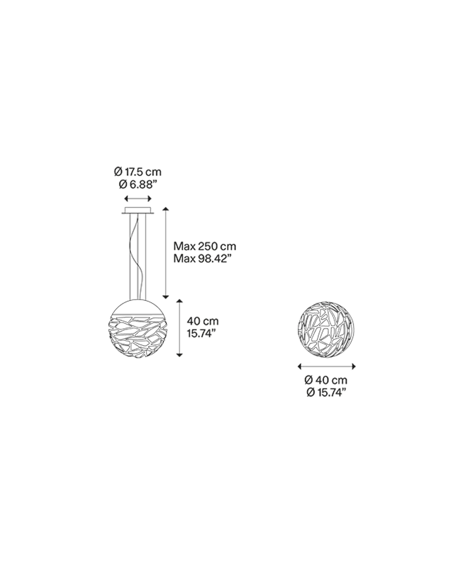 Kelly Sphere Pendant Light - Image 7