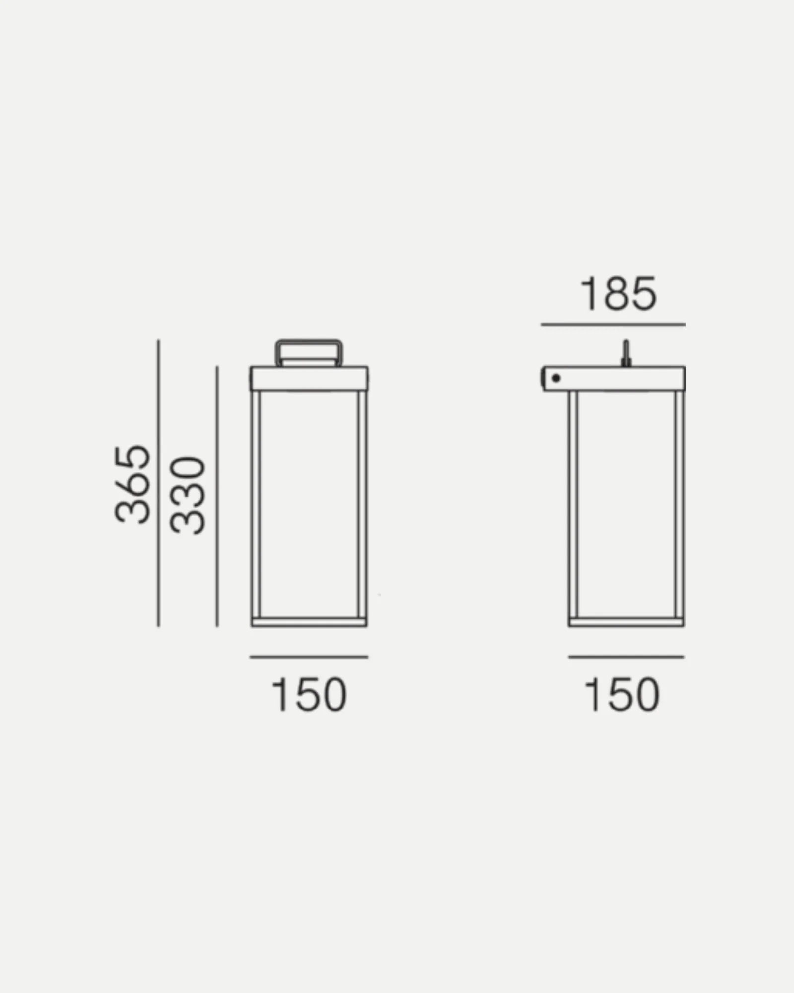 Lanterne Slim Wall Light - Image 6