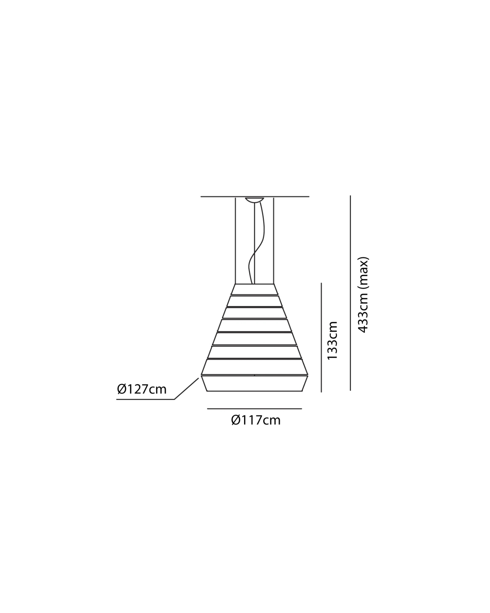 Layers Acoustic Pendant Light - Image 14