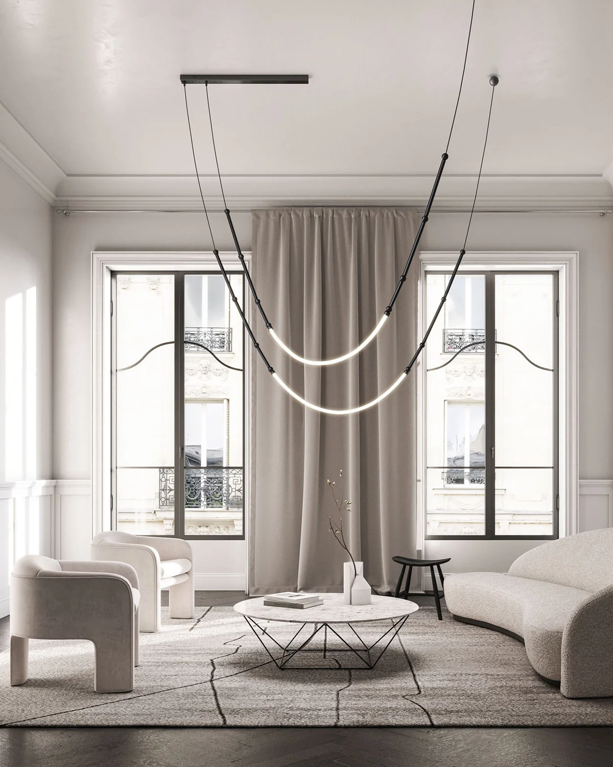 Leda Curve Pendant Light - Image 2