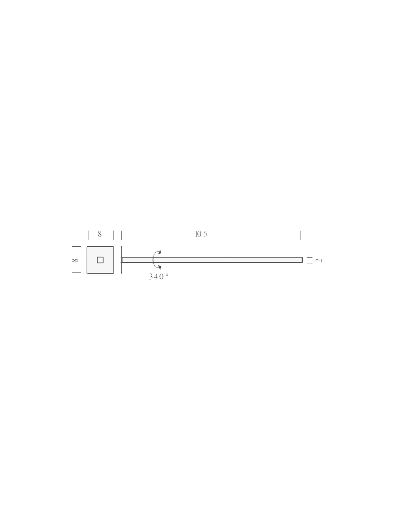 Linescapes Cantilevered Wall Light - Image 4