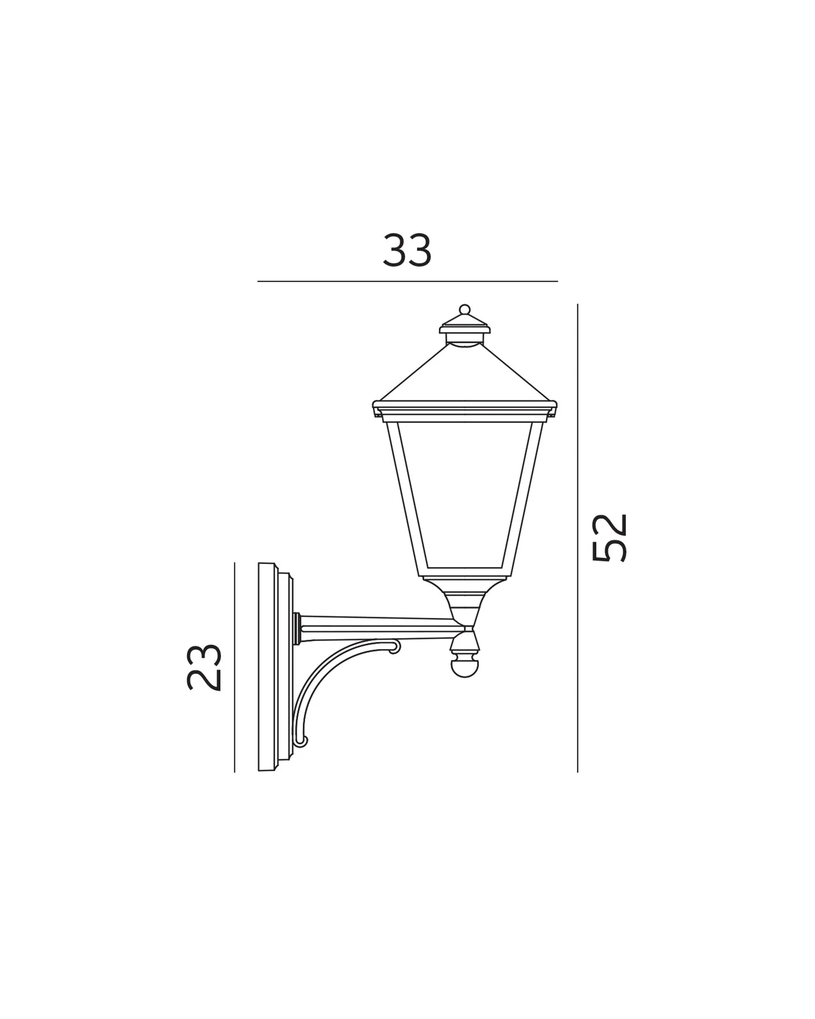 London Arm Up Wall Light - Image 5