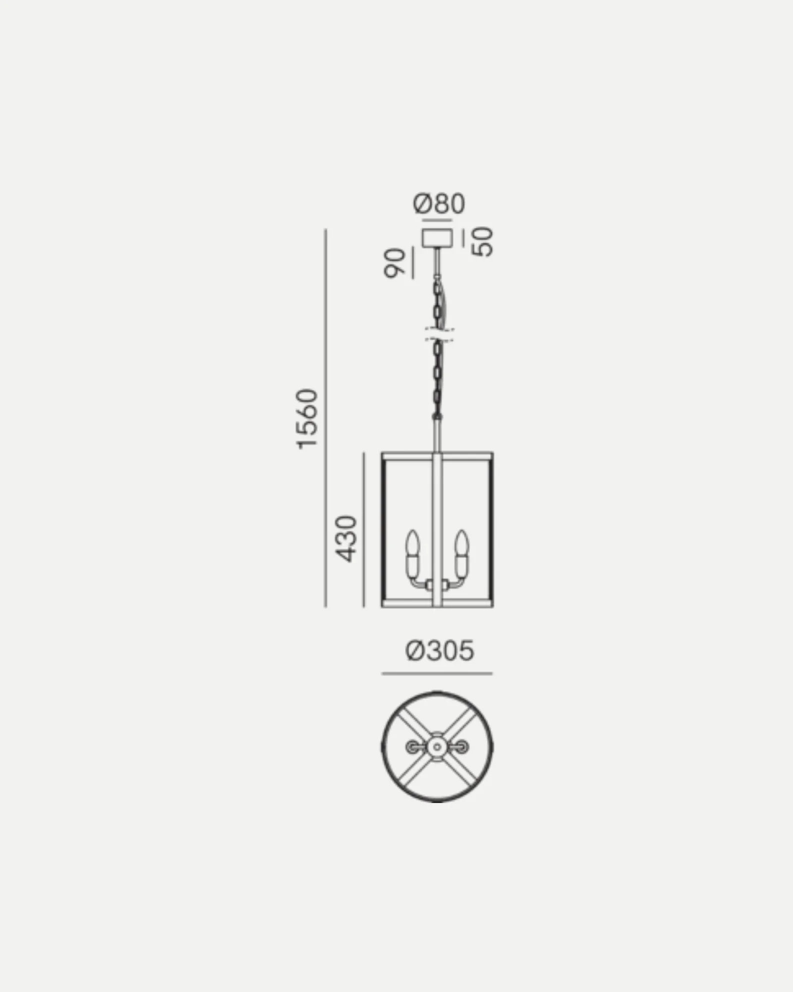 London Round Pendant Light - Image 4