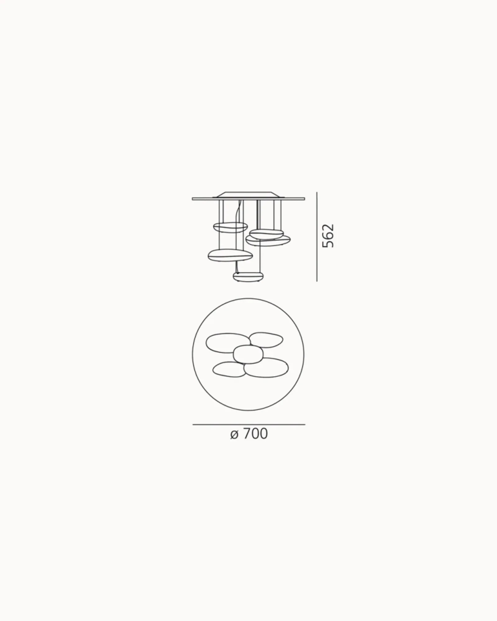 Mercury Ceiling Light - Image 3