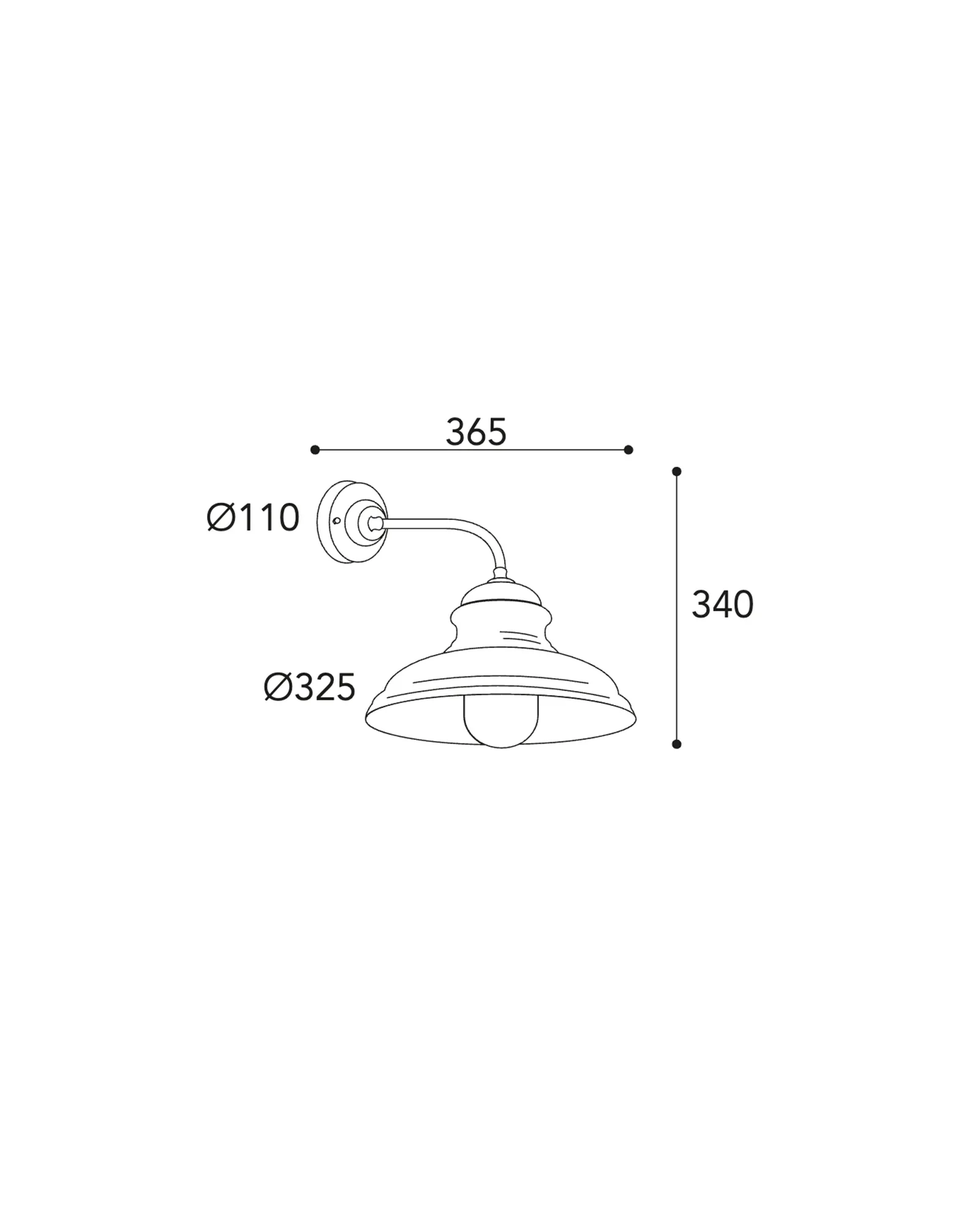 Mill Outdoor Wall Light - Image 2