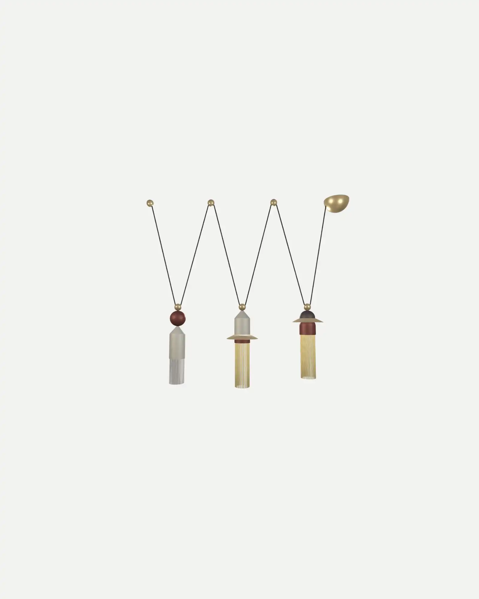 Nappe 3lt Linear Pendant Light - Image 7